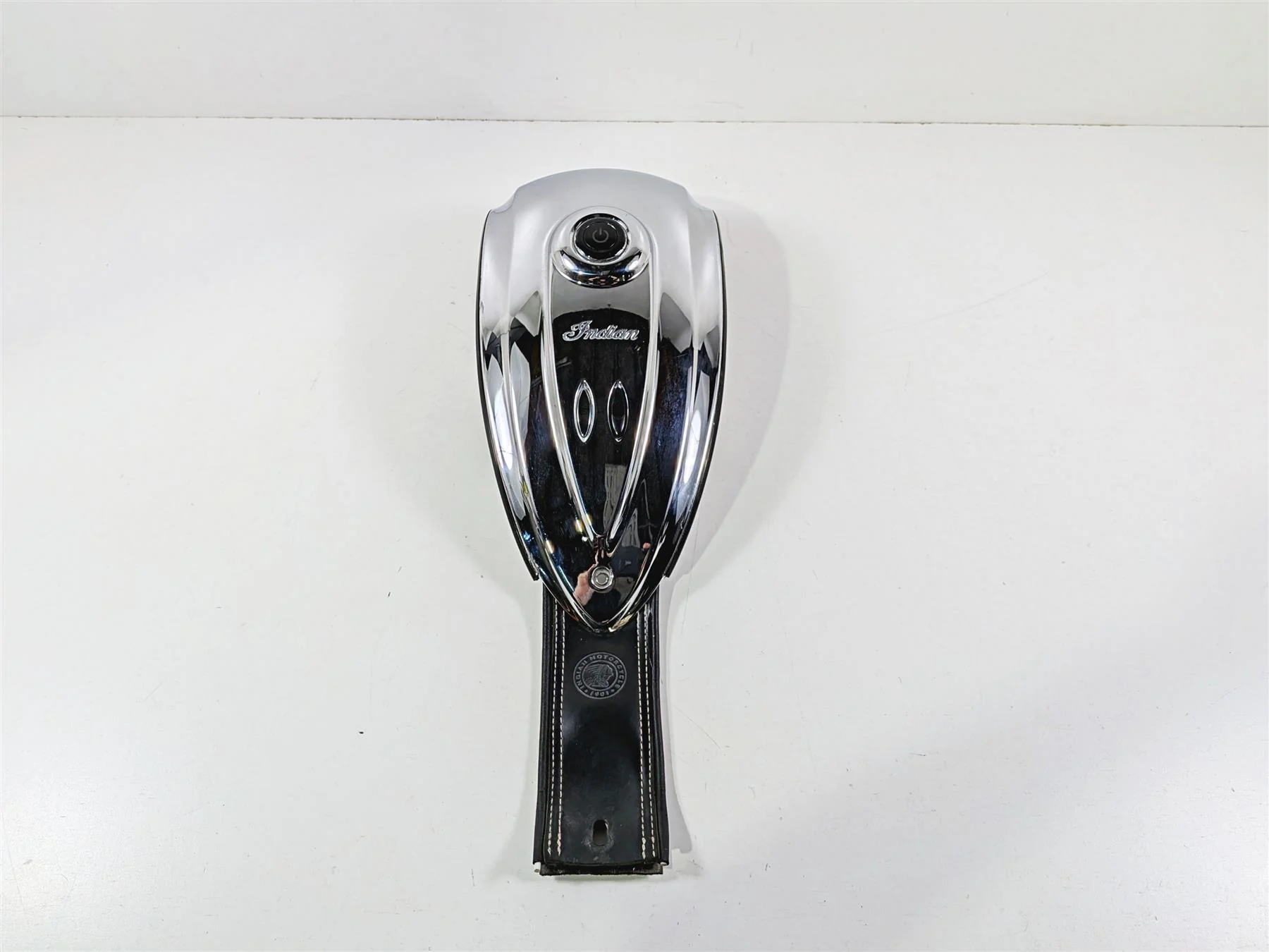 2015 Indian Chieftain Petrol Gas Fuel Tank Dash Cover Panel 5632837 5633354 - Image 2