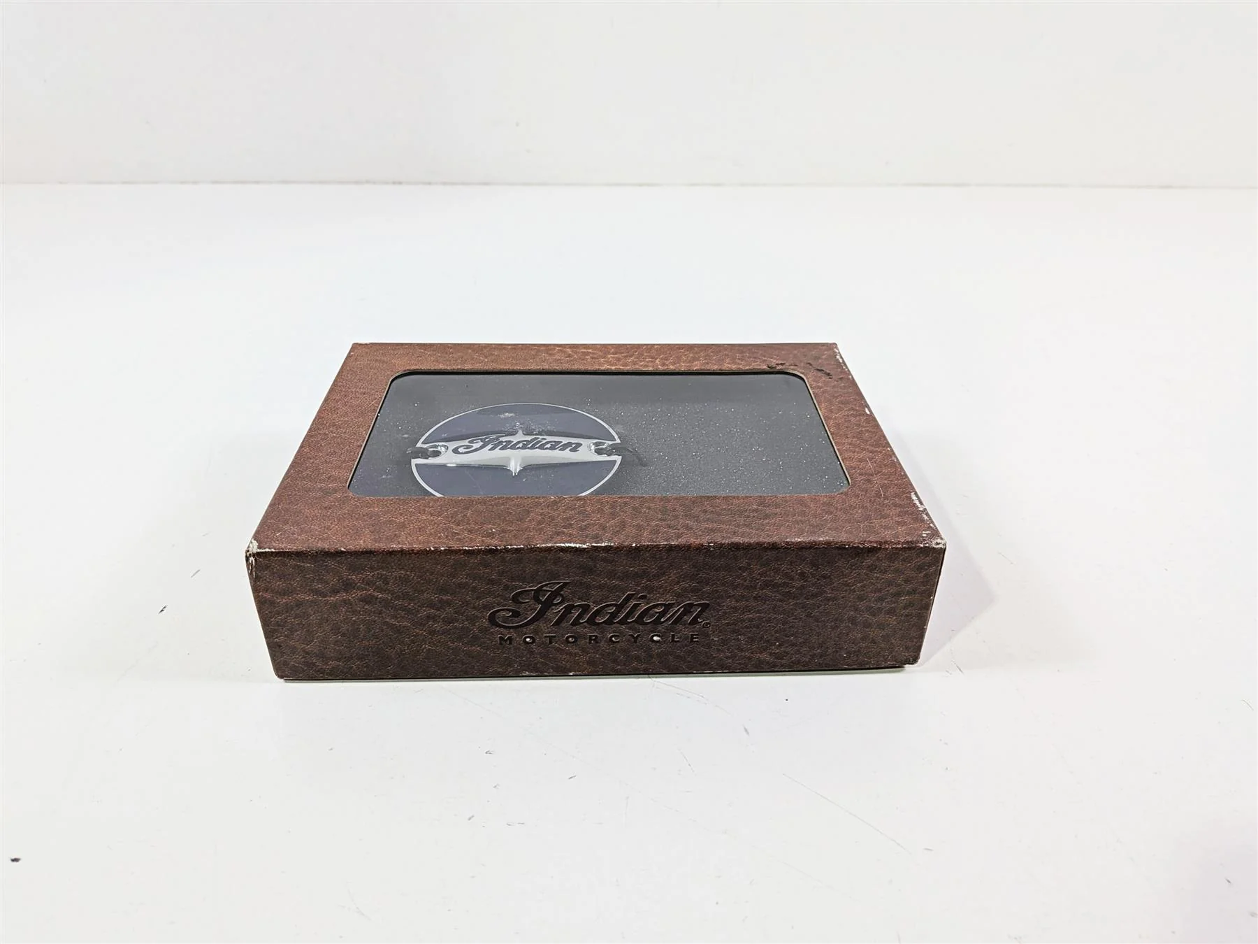 2015 Indian Chieftain Pinacle Cam Cover Springfield Blue + Original Box 2879564 - Image 3