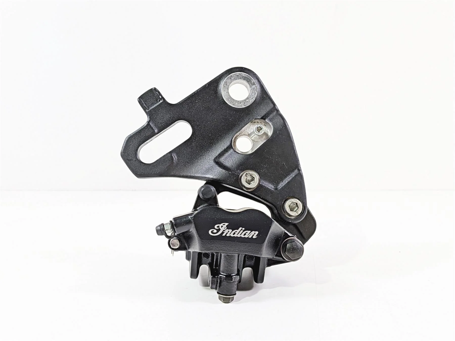 2015 Indian Chieftain Rear Nissin Brake Caliper + Bracket 1912006 - Image 2
