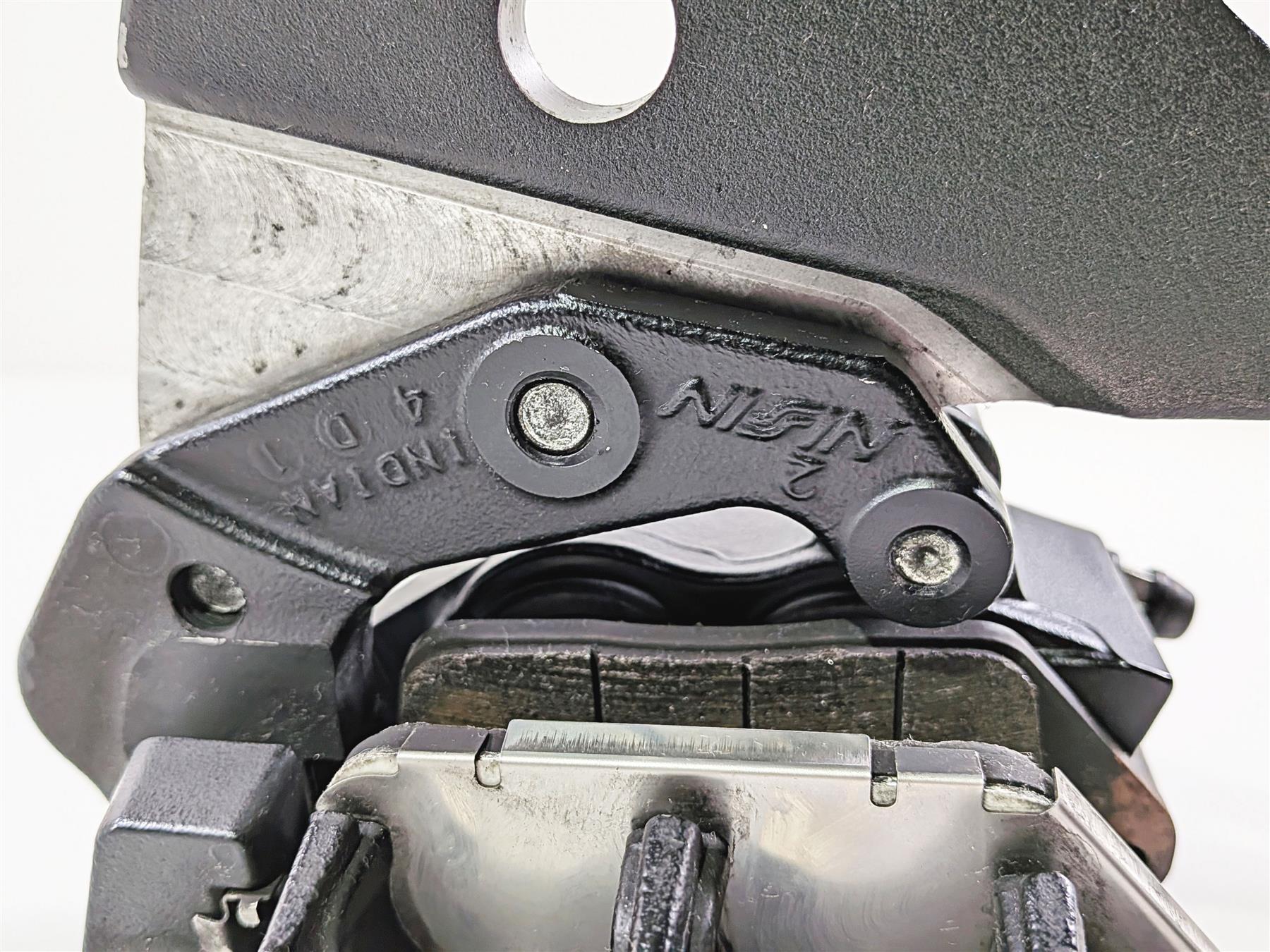 2015 Indian Chieftain Rear Nissin Brake Caliper + Bracket 1912006 - Image 9