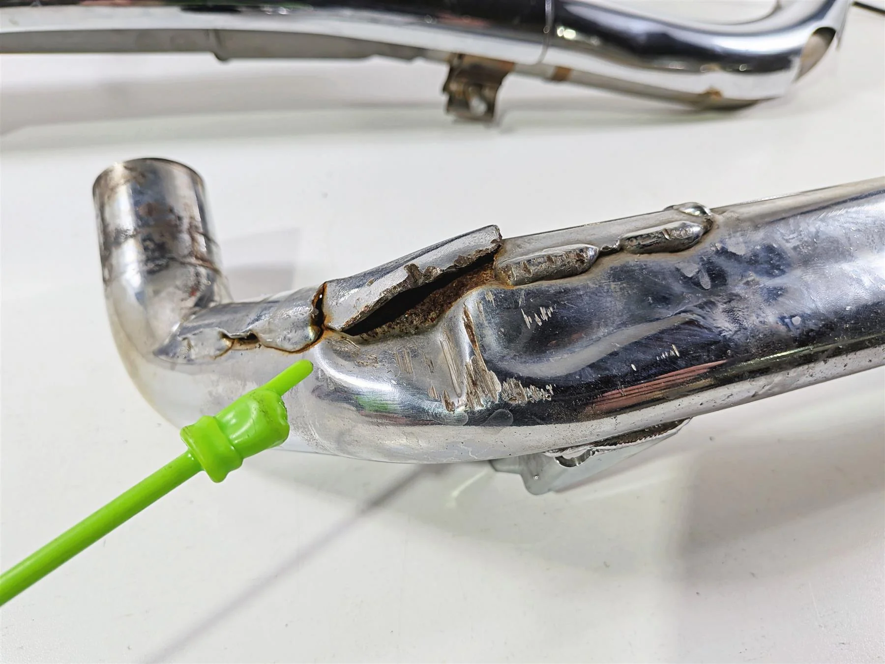 2015 Indian Chieftain Stock Exhaust Header Manifold - Read 1262438 1262761 - Image 10