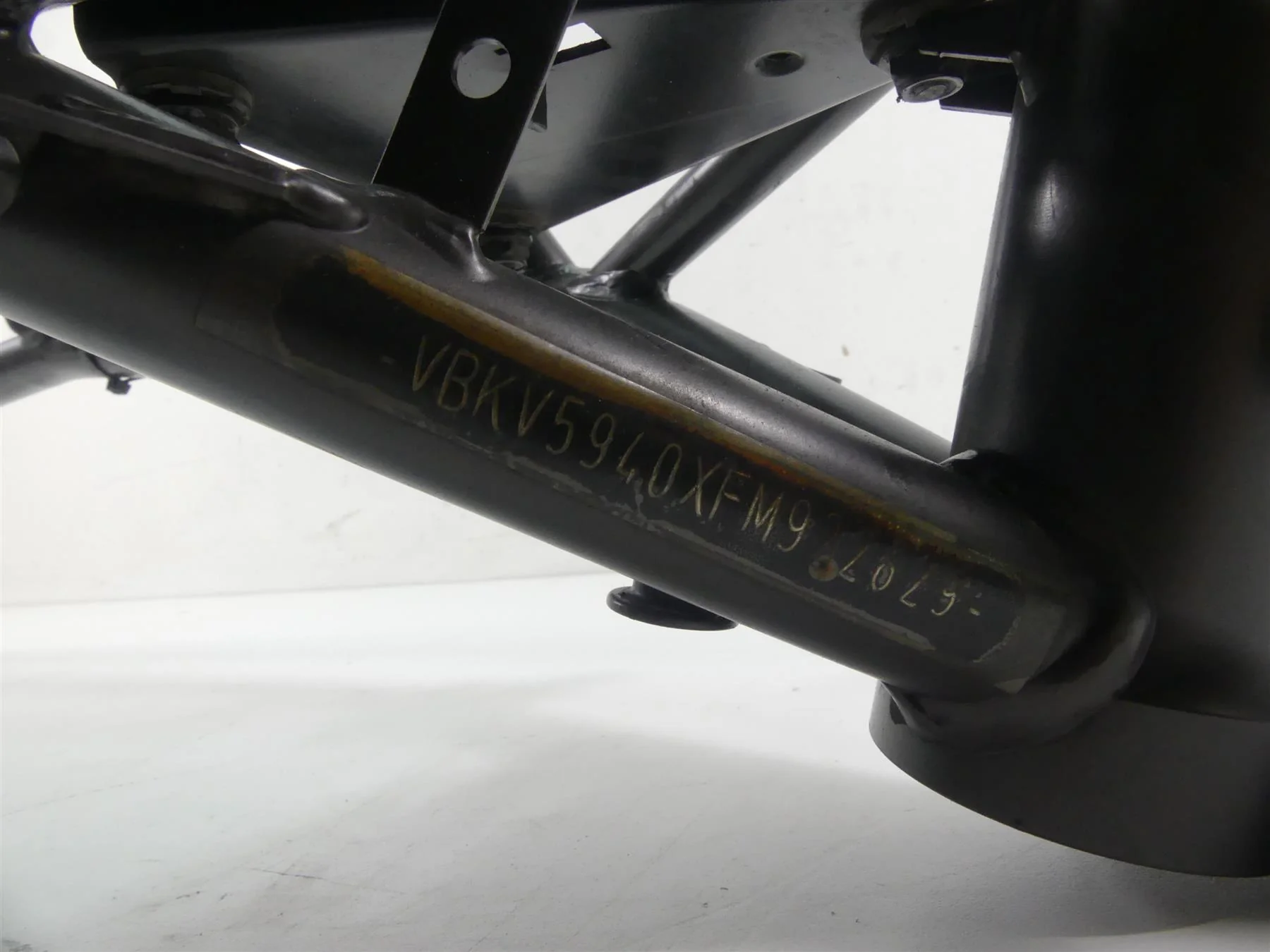 2015 KTM 1290 Adventure Straight Main Frame Chassis With Clean Texas Title 60403001000KB - Image 2