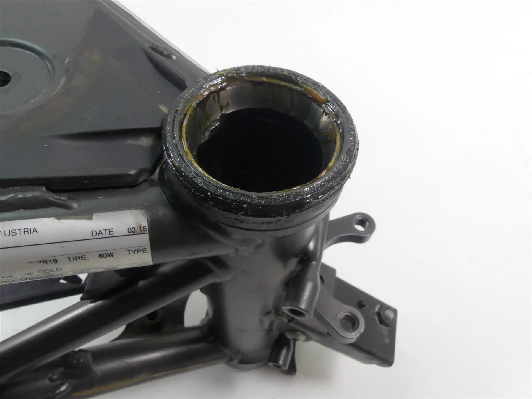 2015 KTM 1290 Adventure Straight Main Frame Chassis With Clean Texas Title 60403001000KB - Image 5