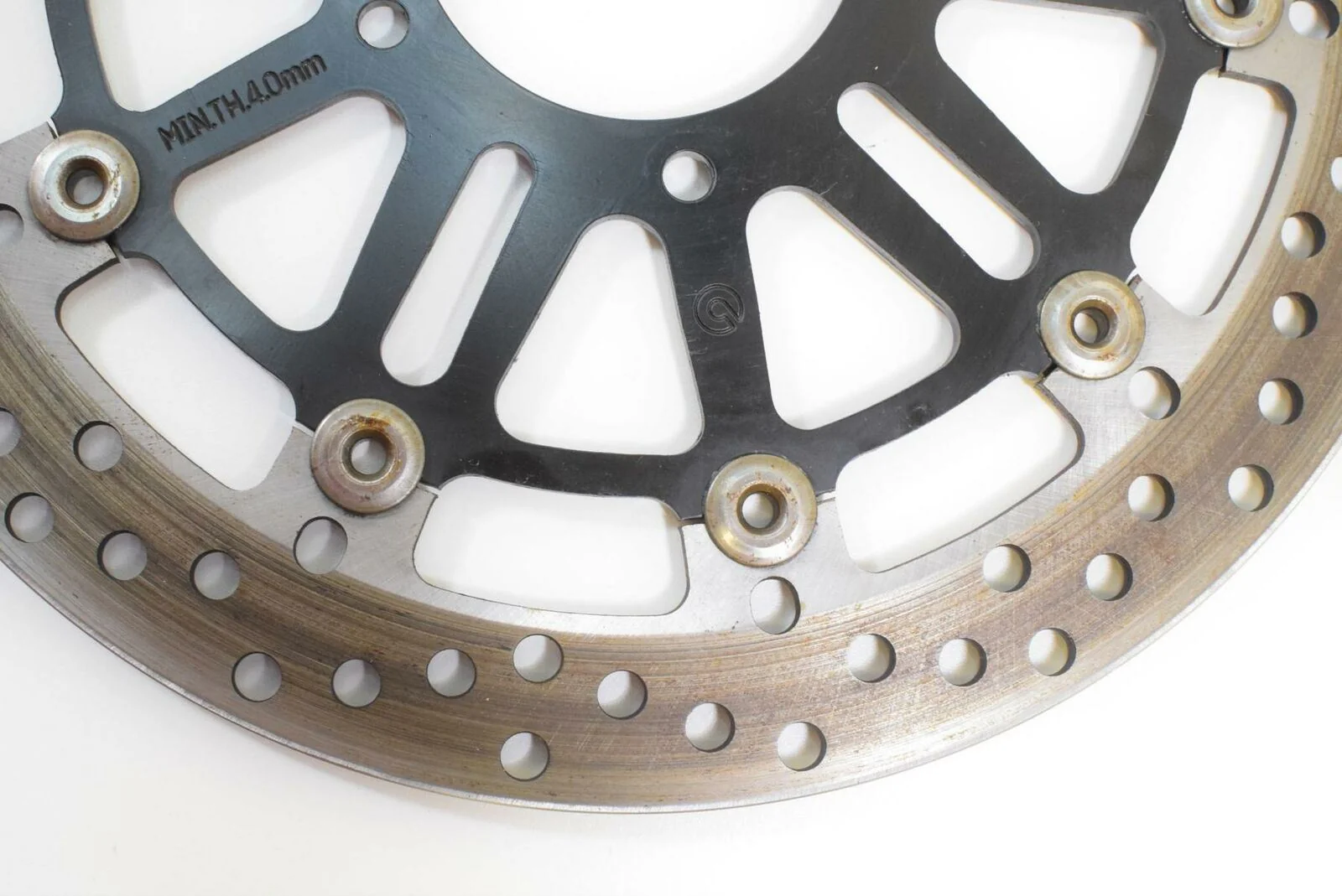 2015 MV Agusta F3 800 EAS Front Brembo Brake Rotor Disc Set 8000B4450 - Image 4