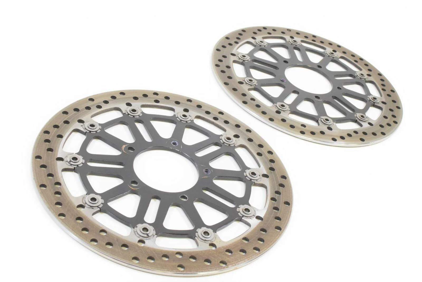 2015 MV Agusta F3 800 EAS Front Brembo Brake Rotor Disc Set 8000B4450 - Image 7