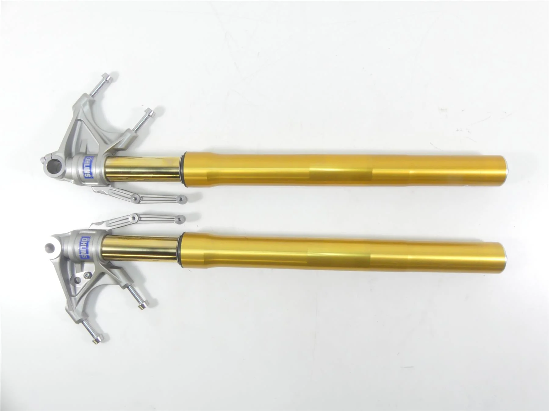 2015 Triumph 1050 Speed Triple R Front Straight Ohlins Forks T2041416 T2041417