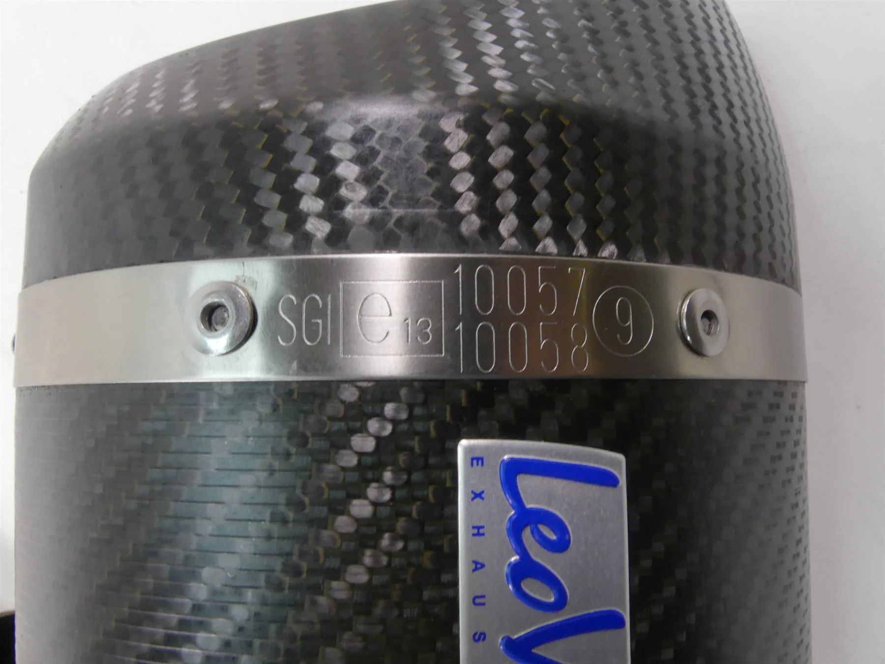 2015 Triumph 1050 Speed Triple R Leo Vince SBK Carbon Exhaust Pipe 8514S#1 - Image 10