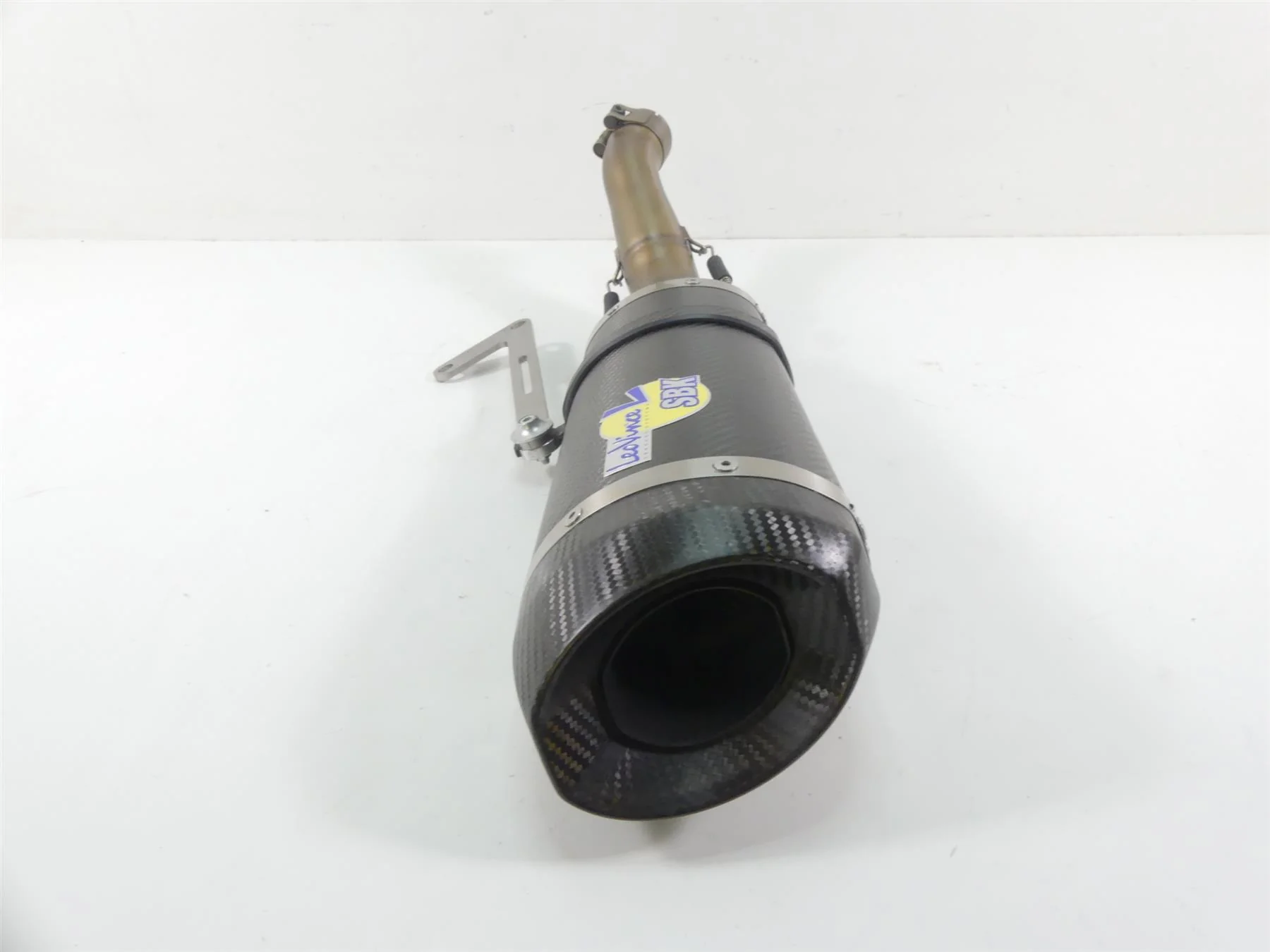 2015 Triumph 1050 Speed Triple R Leo Vince SBK Carbon Exhaust Pipe 8514S#1 - Image 3