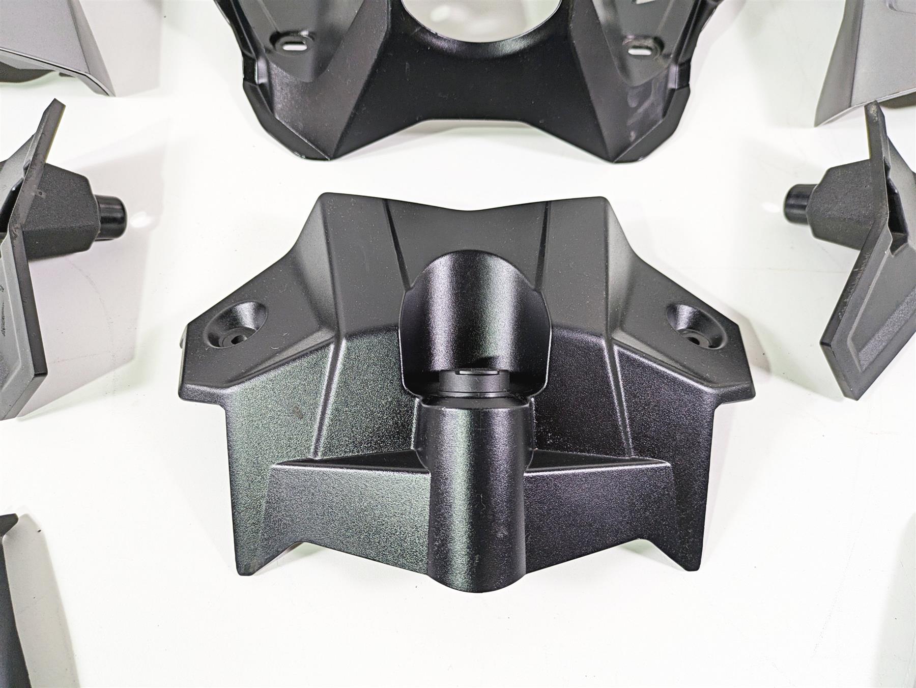 2015 Triumph Tiger Explorer XC Black Molded Plastic Infill Cover Set T2309030 - Image 6