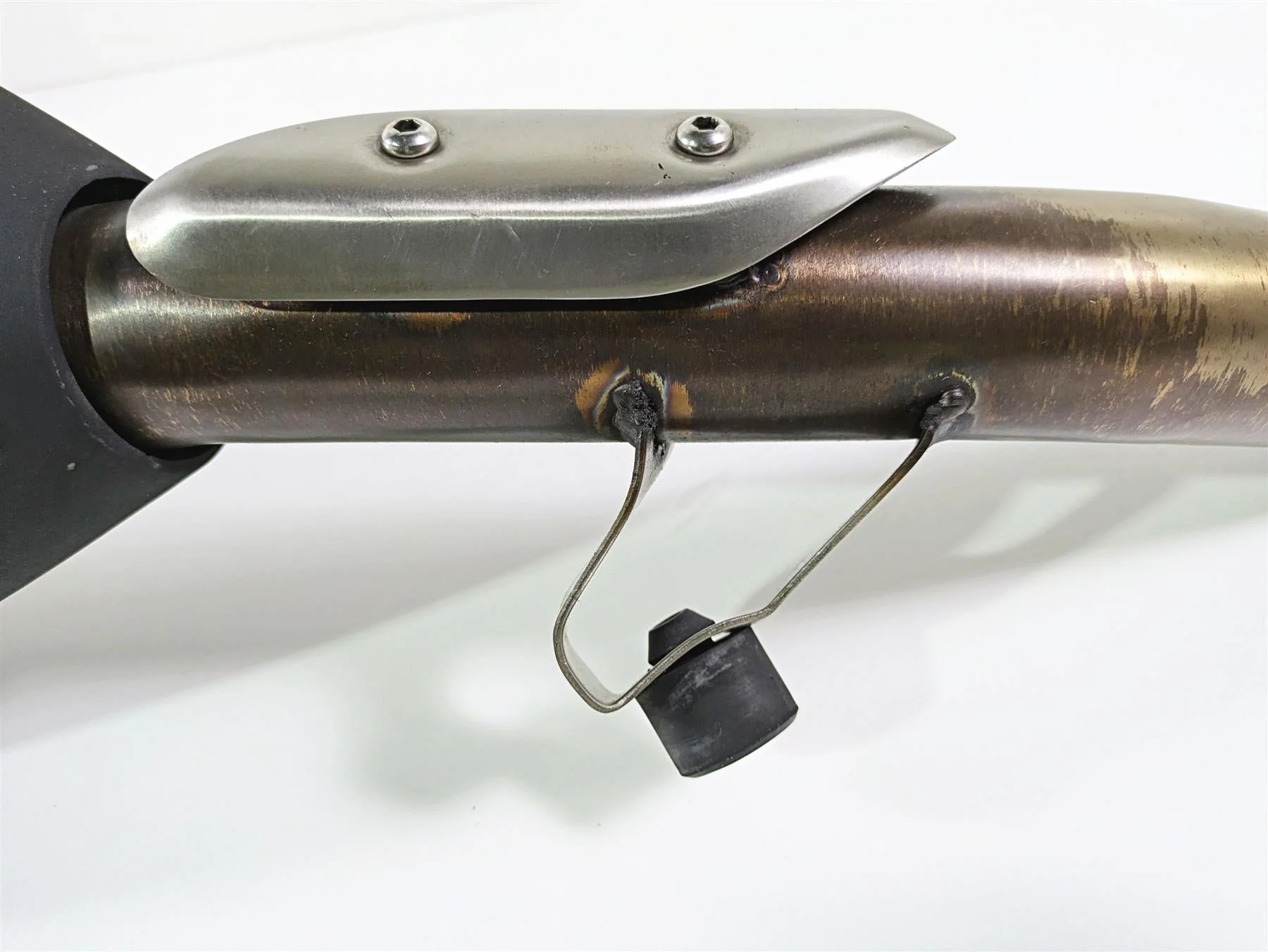 2015 Triumph Tiger Explorer XC Exhaust Pipe Muffler Silencer T2205454 - Image 7