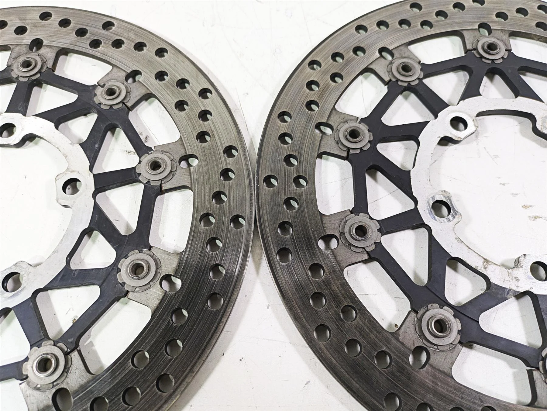 2015 Triumph Tiger Explorer XC Front Brake Disc Rotor Set T2024400 - Image 10