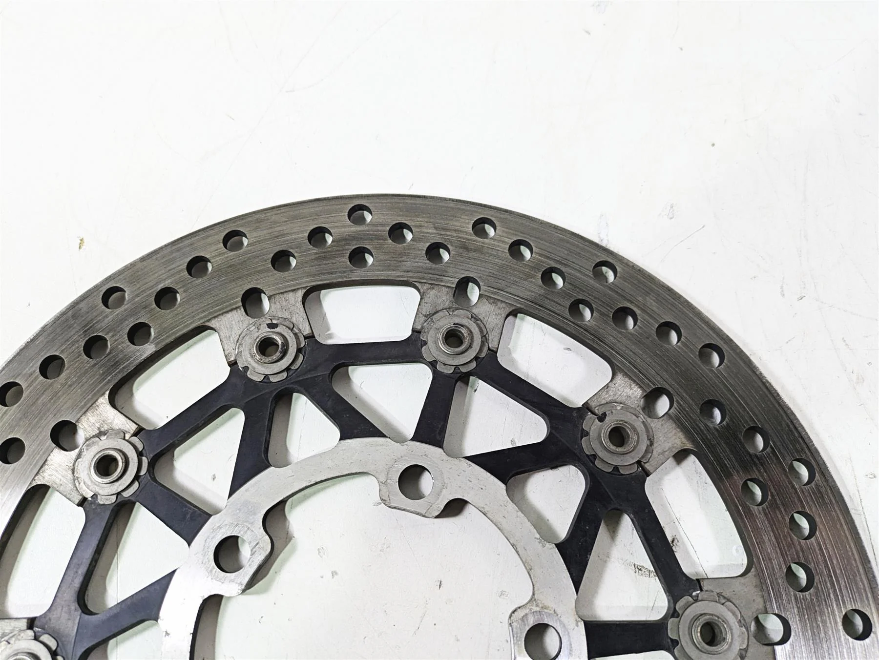 2015 Triumph Tiger Explorer XC Front Brake Disc Rotor Set T2024400 - Image 11