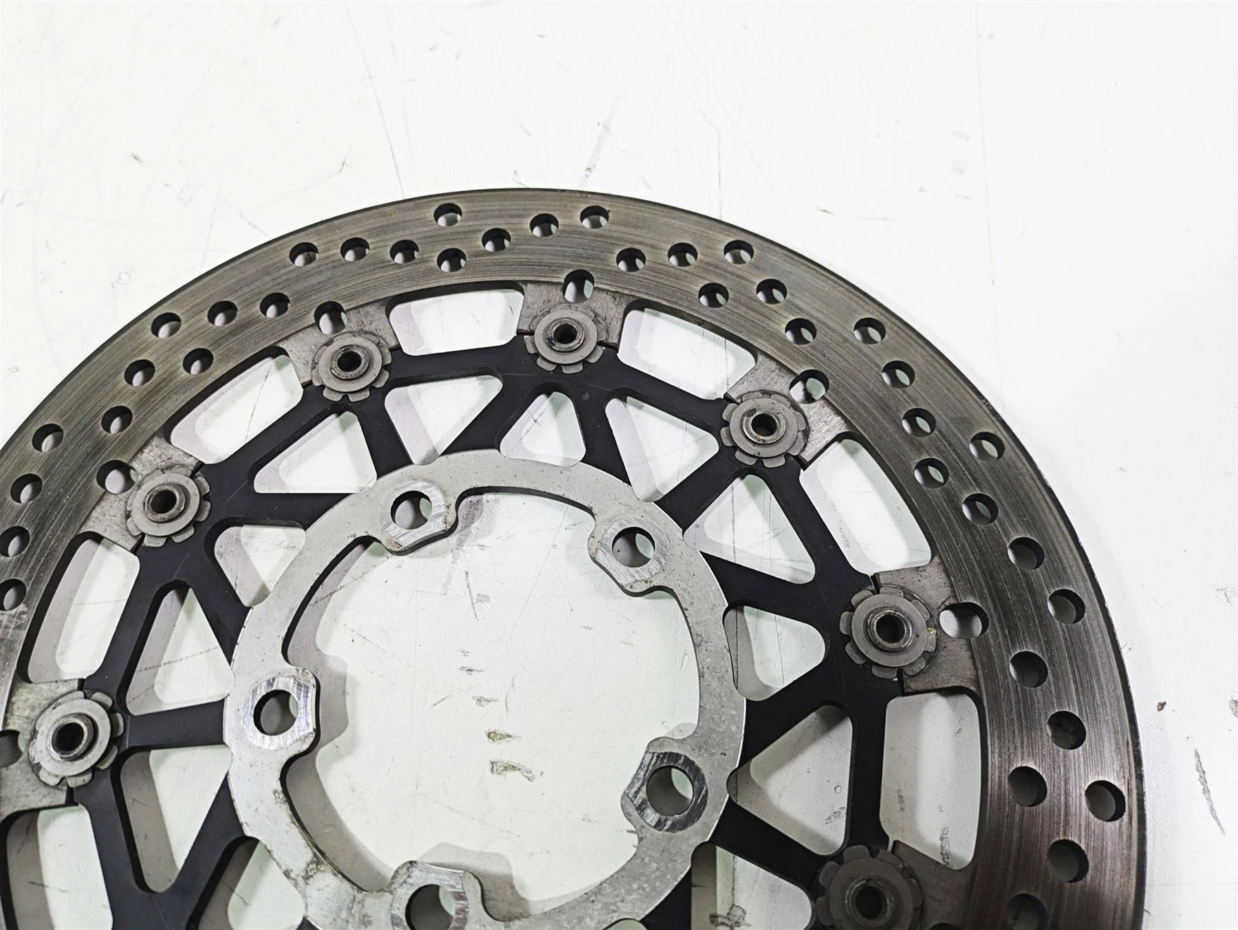 2015 Triumph Tiger Explorer XC Front Brake Disc Rotor Set T2024400 - Image 12