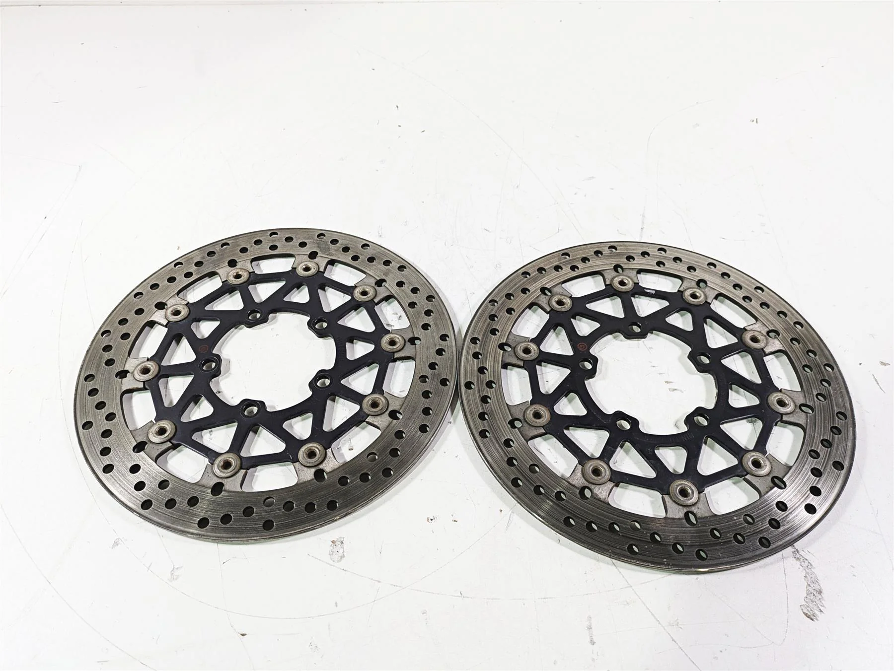 2015 Triumph Tiger Explorer XC Front Brake Disc Rotor Set T2024400 - Image 4