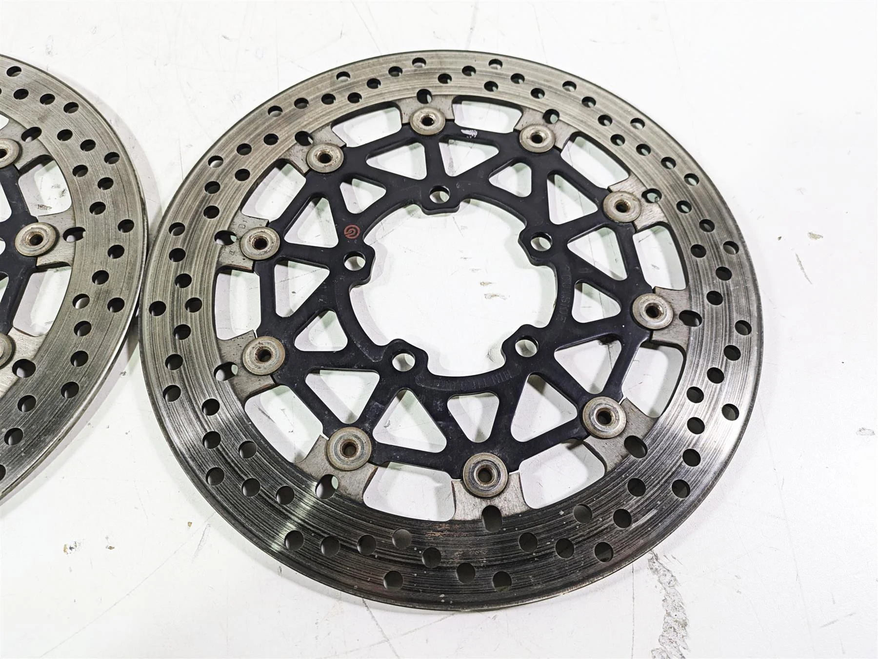 2015 Triumph Tiger Explorer XC Front Brake Disc Rotor Set T2024400 - Image 5