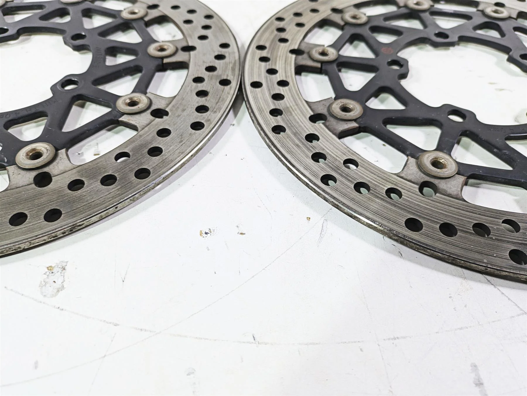 2015 Triumph Tiger Explorer XC Front Brake Disc Rotor Set T2024400 - Image 8