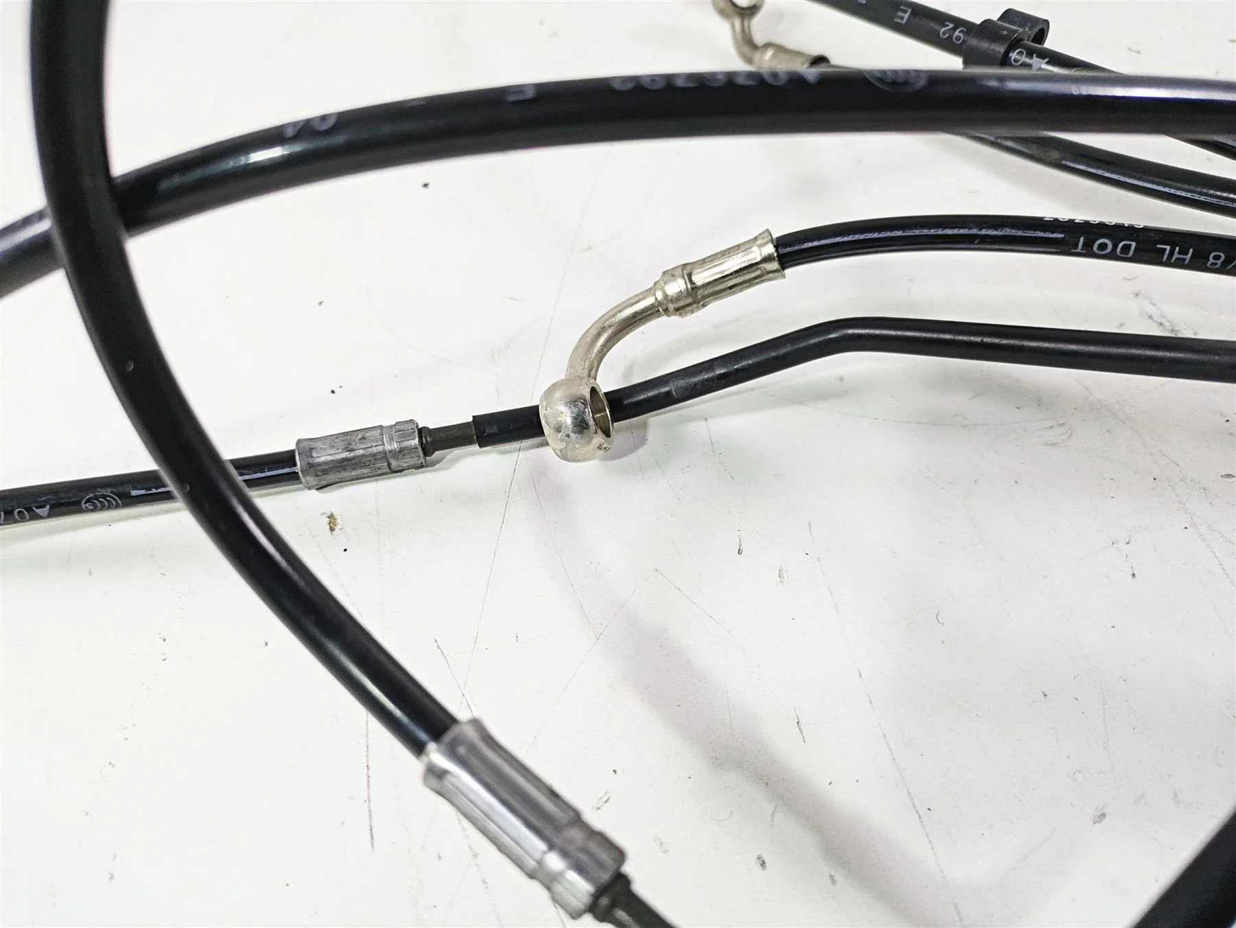 2015 Triumph Tiger Explorer XC Front Rear Abs Brake Line Set T2025020 T2025030 - Image 10