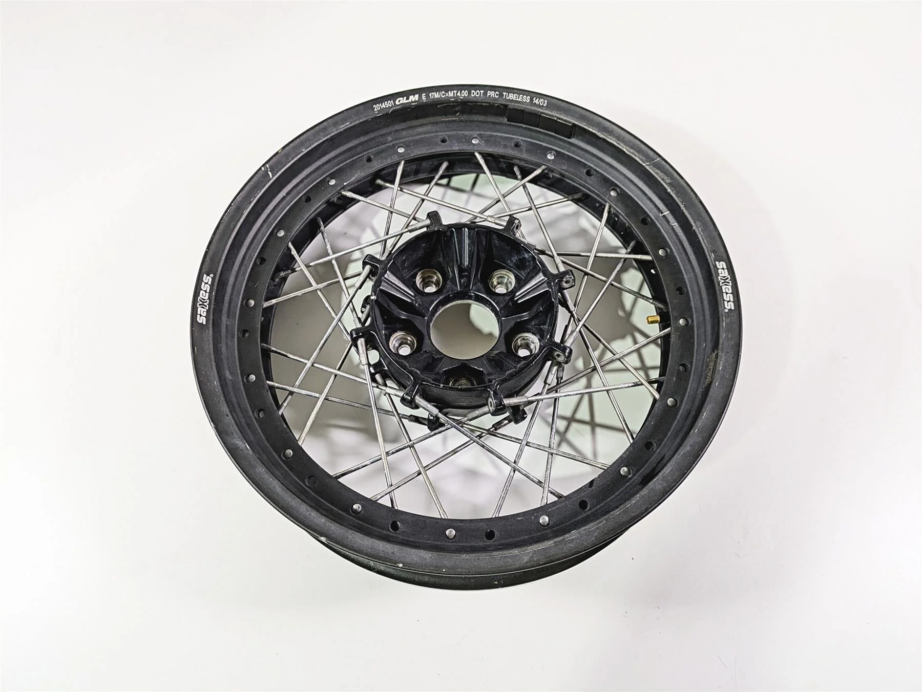 2015 Triumph Tiger Explorer XC Saxess 17x4 Rear Wheel Spoke Rim T2014600 - Image 3