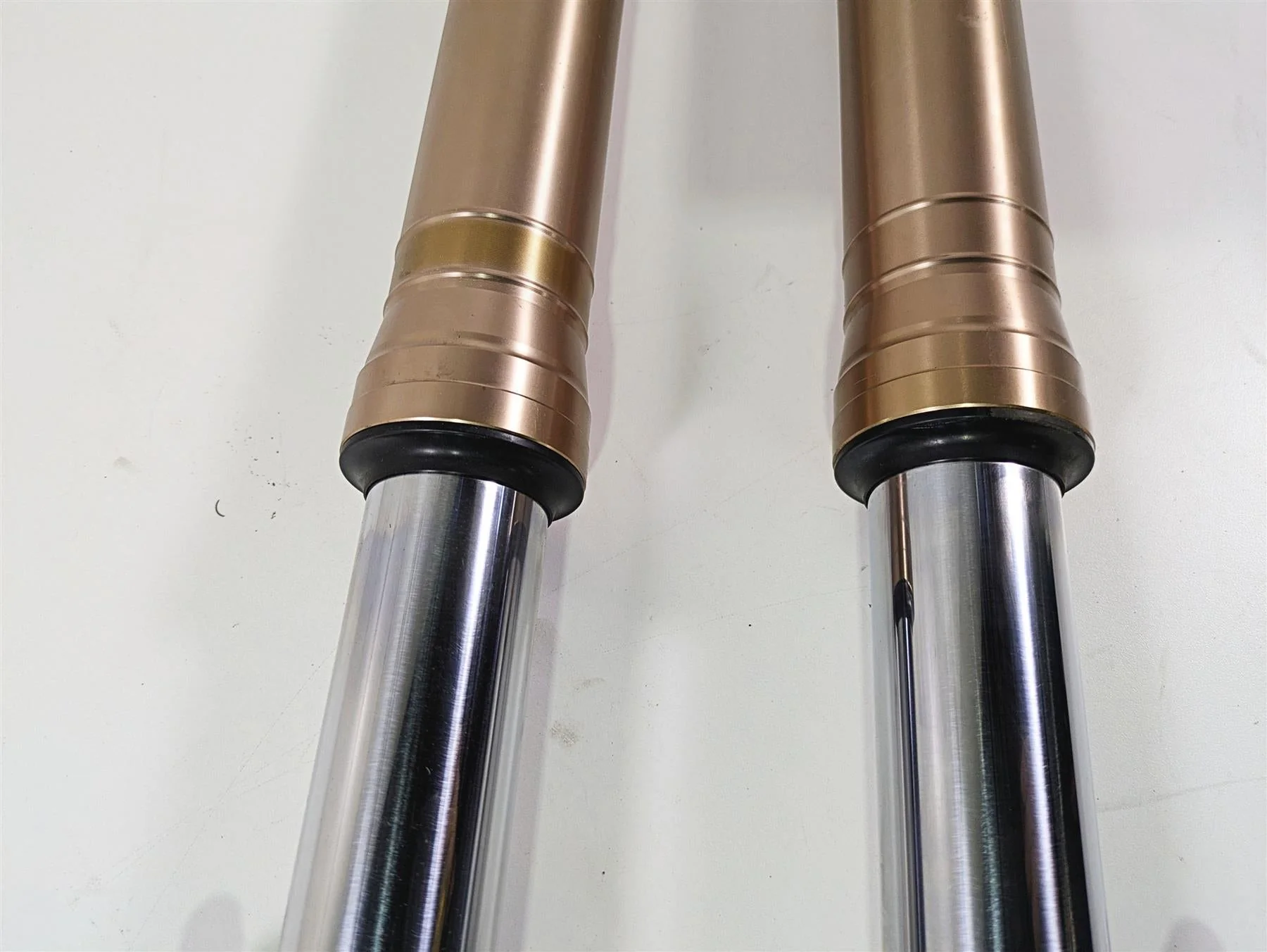2015 Triumph Tiger Explorer XC Straight Front Fork Leg Set T2041510 T2041520 - Image 10
