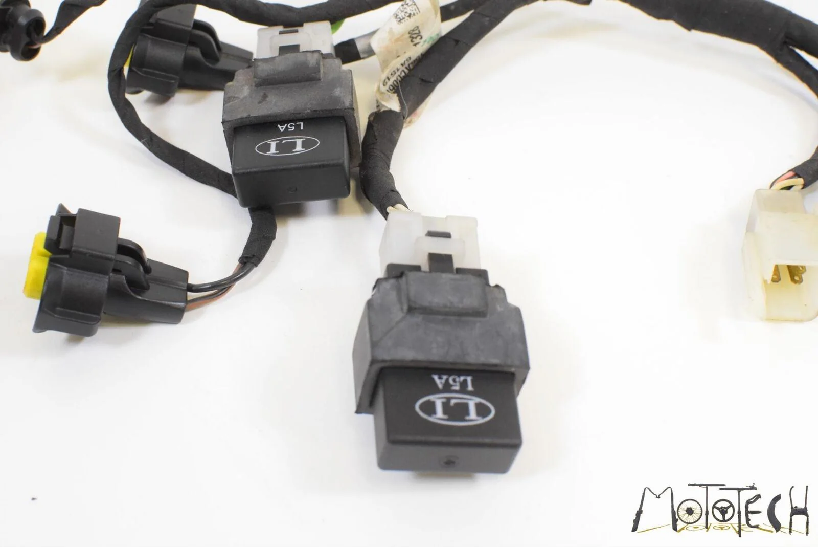 2016 Aprilia CAPONORD 1200 RALLY Front Headlight Head Light Wiring Harness 85886 - Image 3