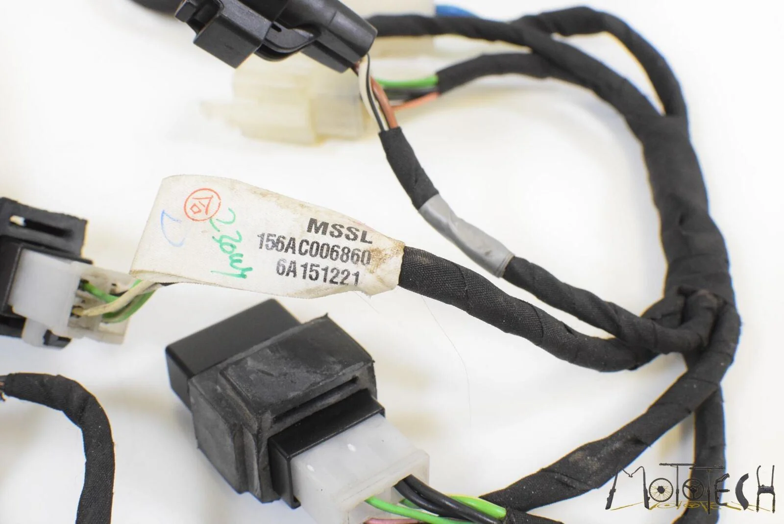 2016 Aprilia CAPONORD 1200 RALLY Front Headlight Head Light Wiring Harness 85886 - Image 8