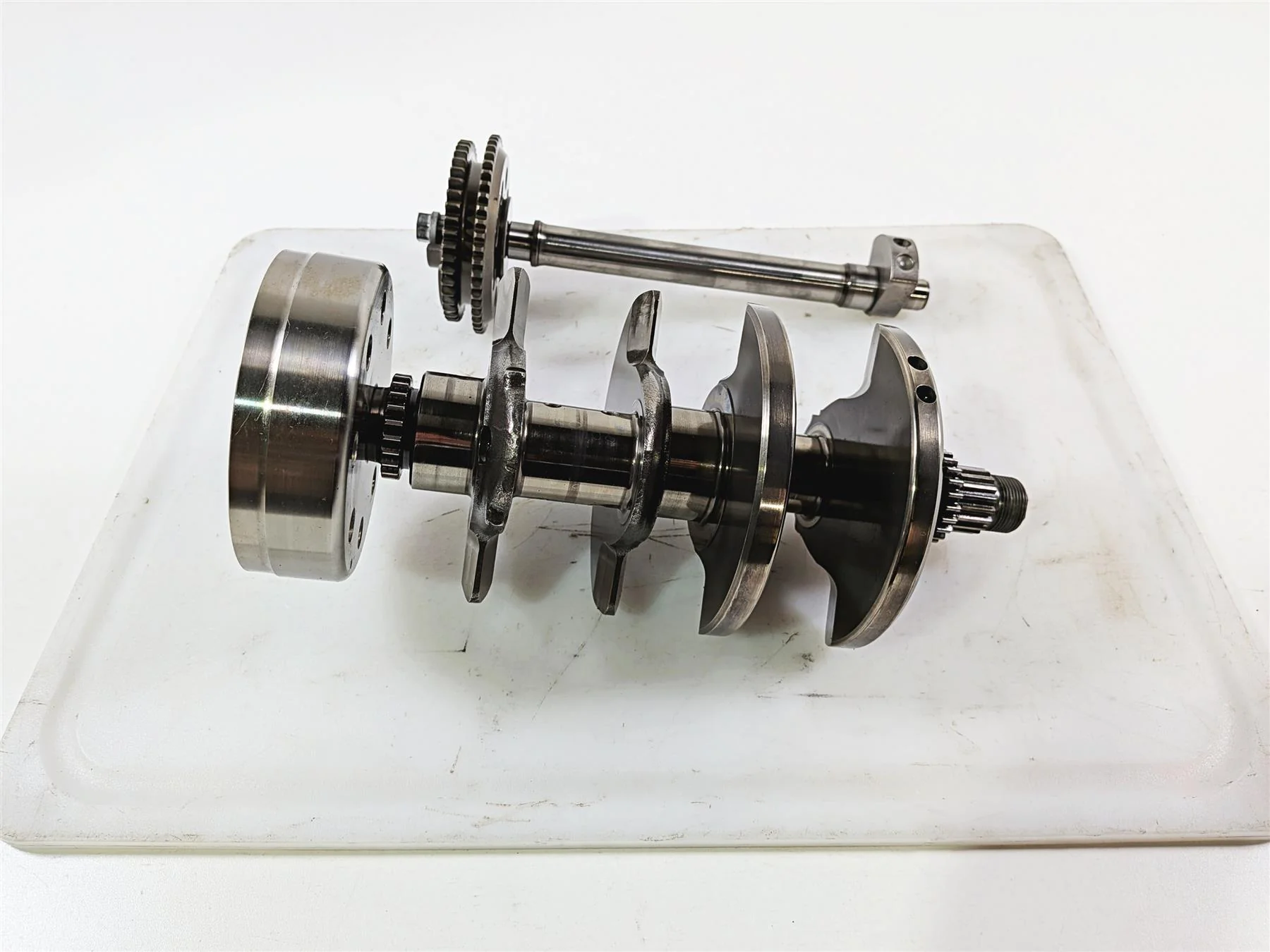 2016 Aprilia RSV 1100 Tuono V4 Factory Crankshaft Crank & Balancer Shaft 2A000299