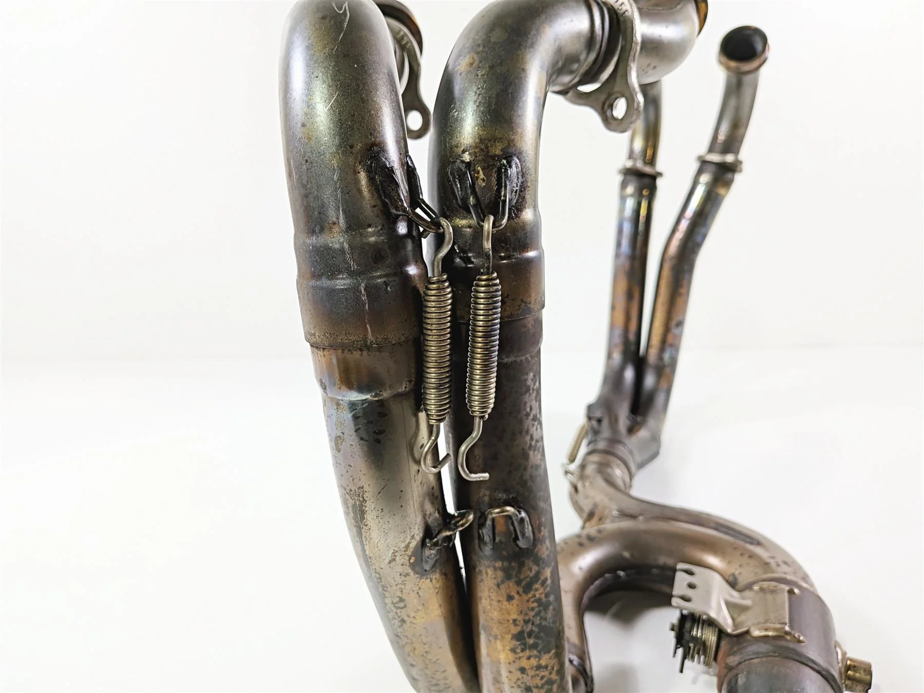 2016 Aprilia RSV 1100 Tuono V4 Factory Exhaust Pipe Header Manifold 858738 - Image 10