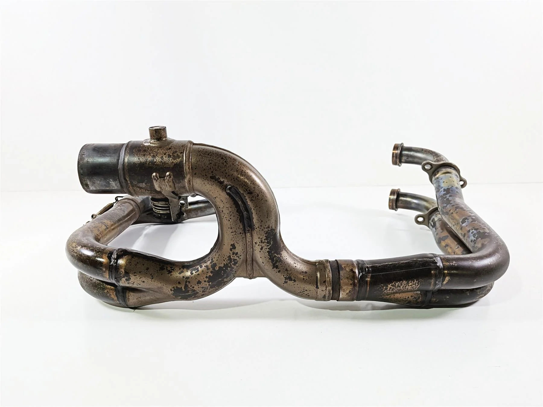 2016 Aprilia RSV 1100 Tuono V4 Factory Exhaust Pipe Header Manifold 858738 - Image 8
