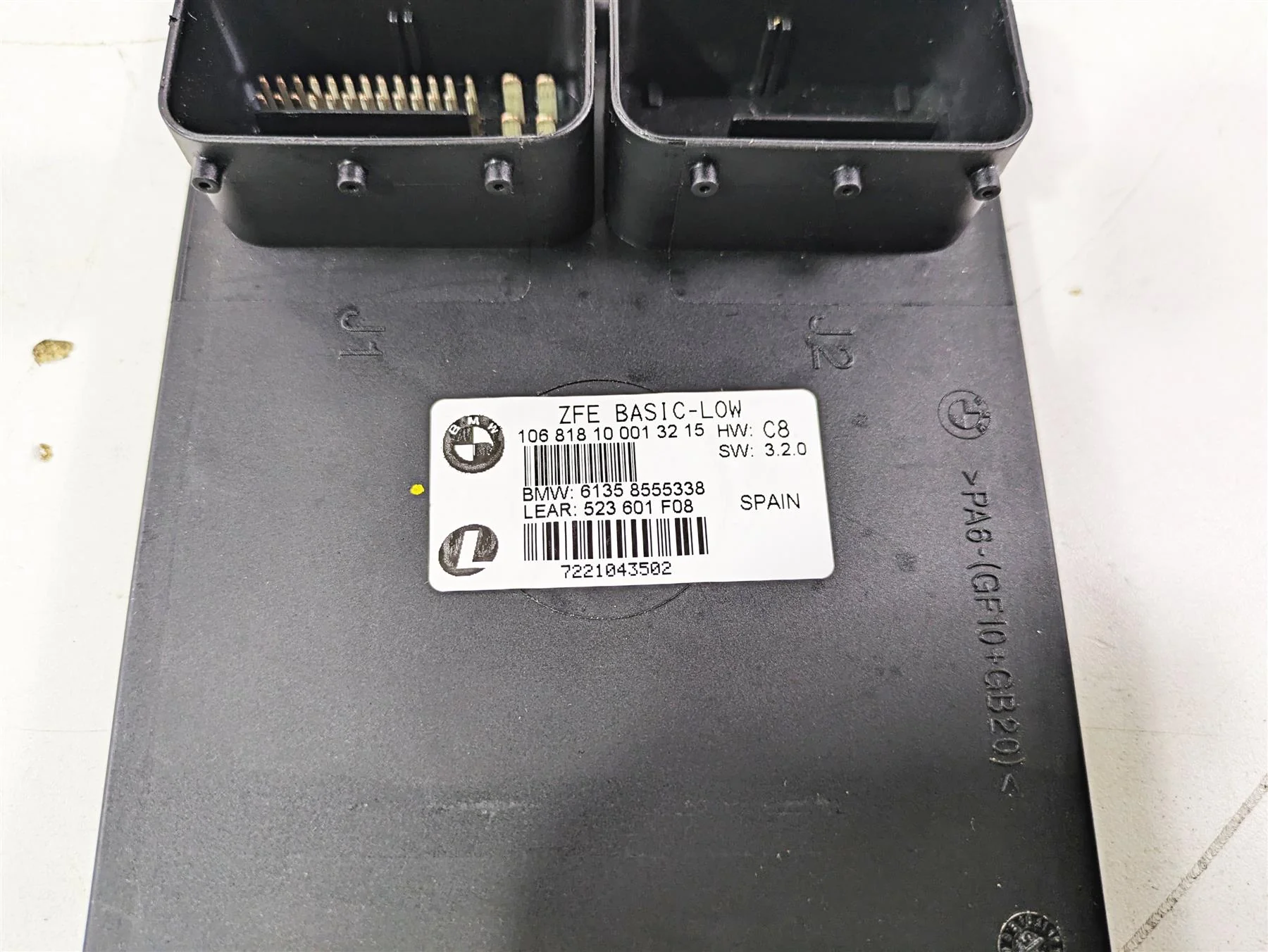 2016 BMW F800R K73 Central Chassis Electronics Module Unit 61358555338 - Image 2