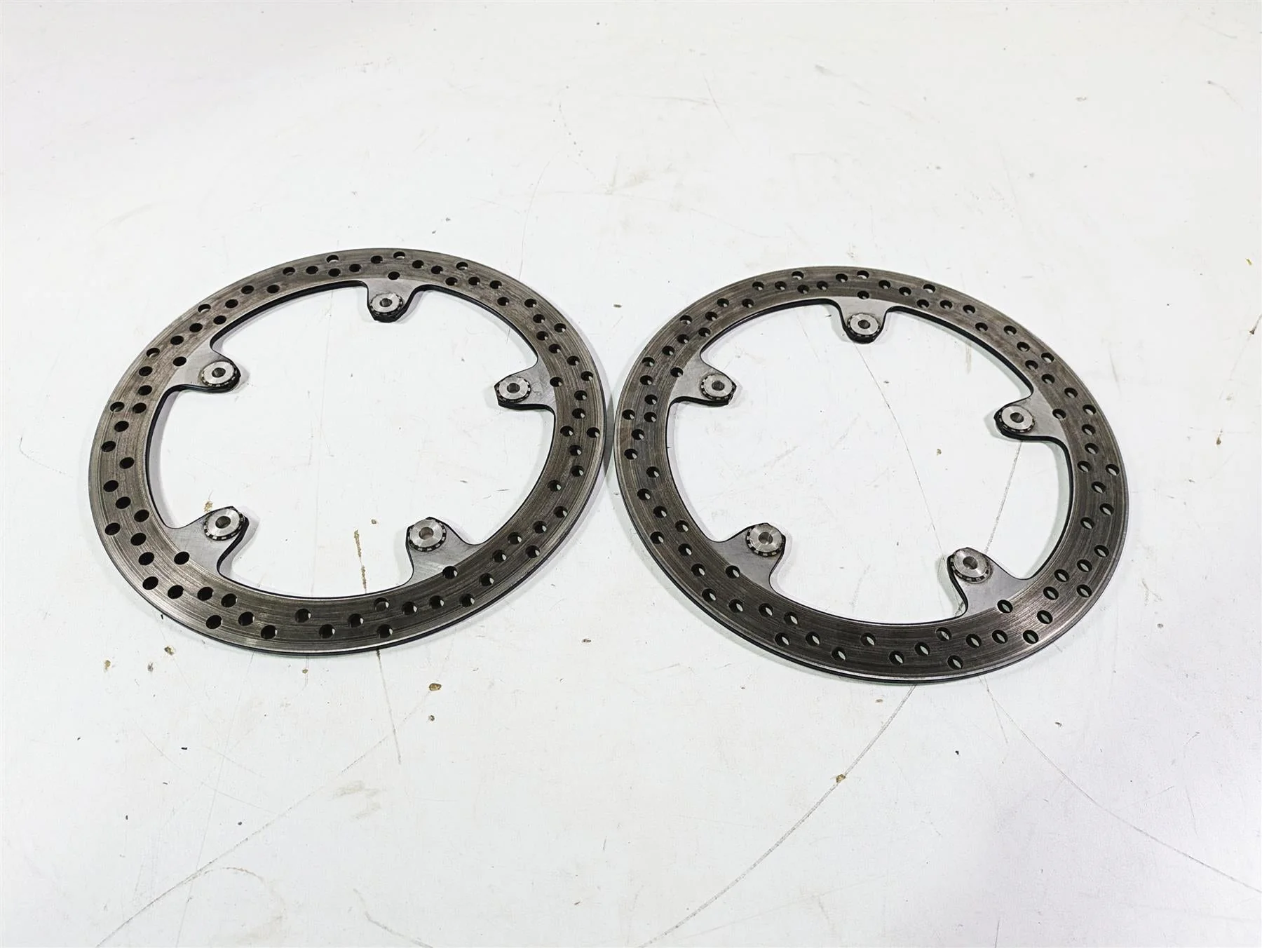 2016 BMW F800R K73 Front Brake Disc Rotor Set 320Mm 34118526575 - Image 4
