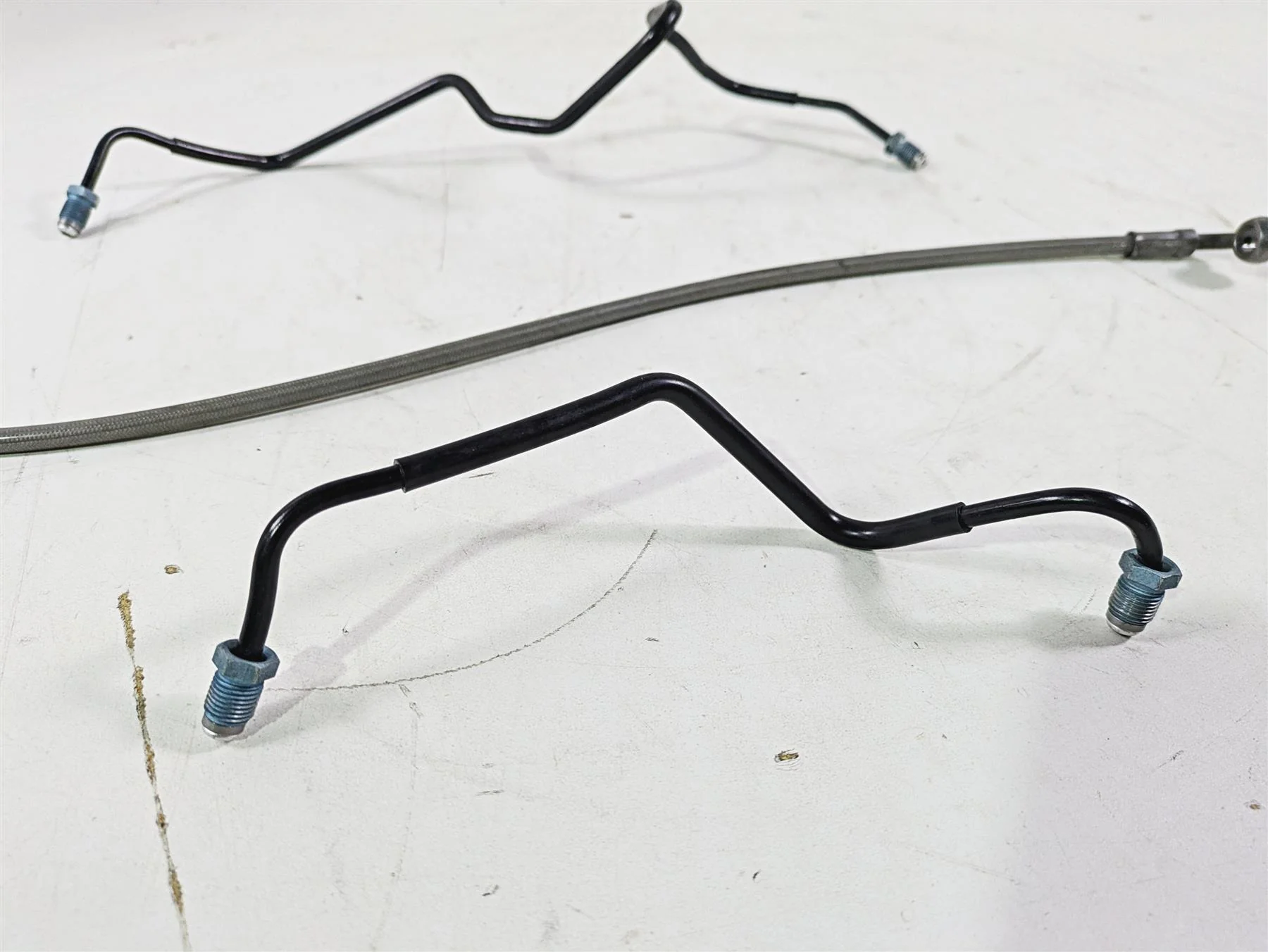 2016 BMW F800R K73 Rear Abs Brake Line Hose Set 34328528768 34327698823 - Image 10