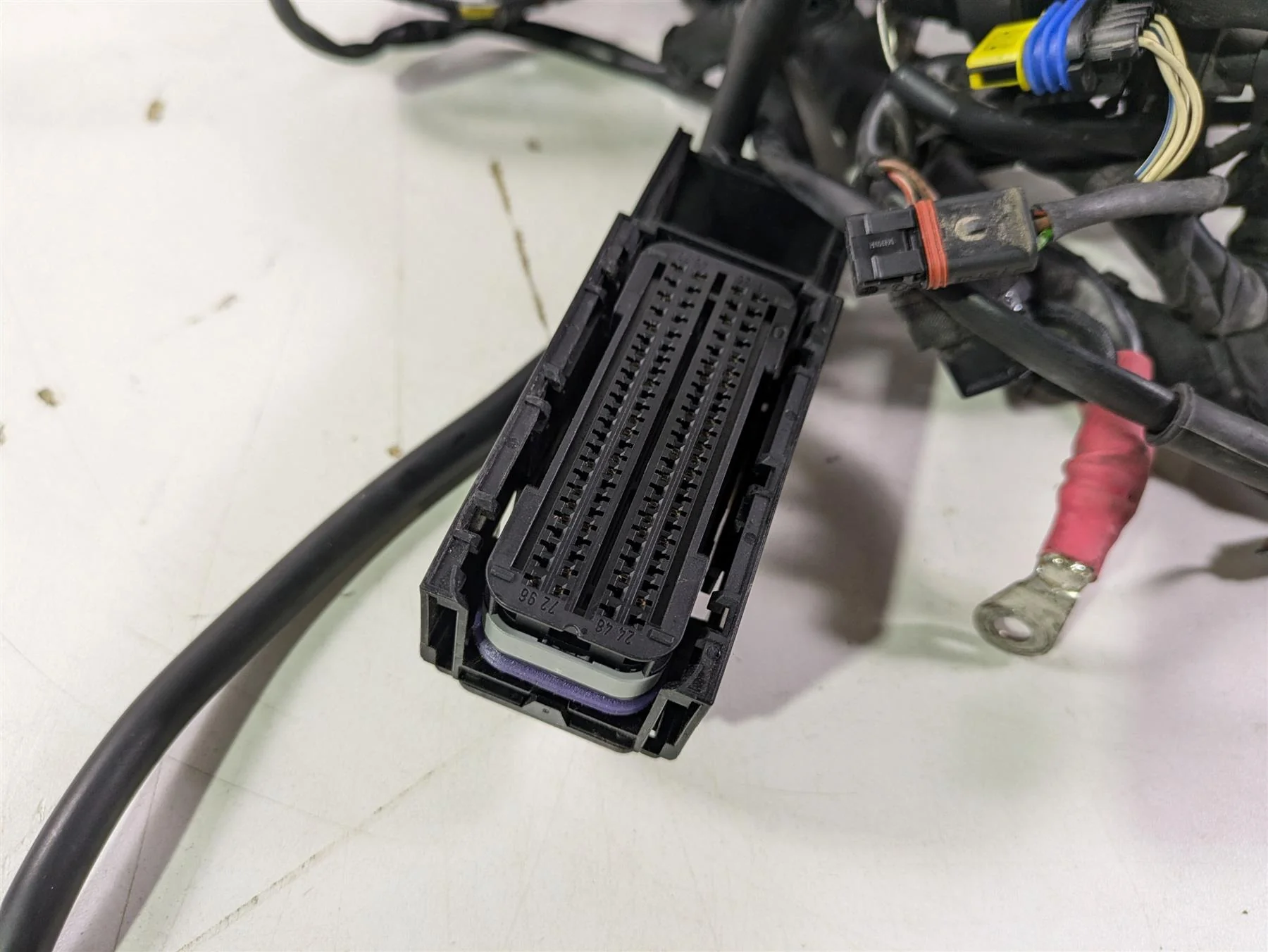 2016 BMW F800R K73 Wiring Harness Loom & Engine Wiring -No ESA 61118556428 - Image 6