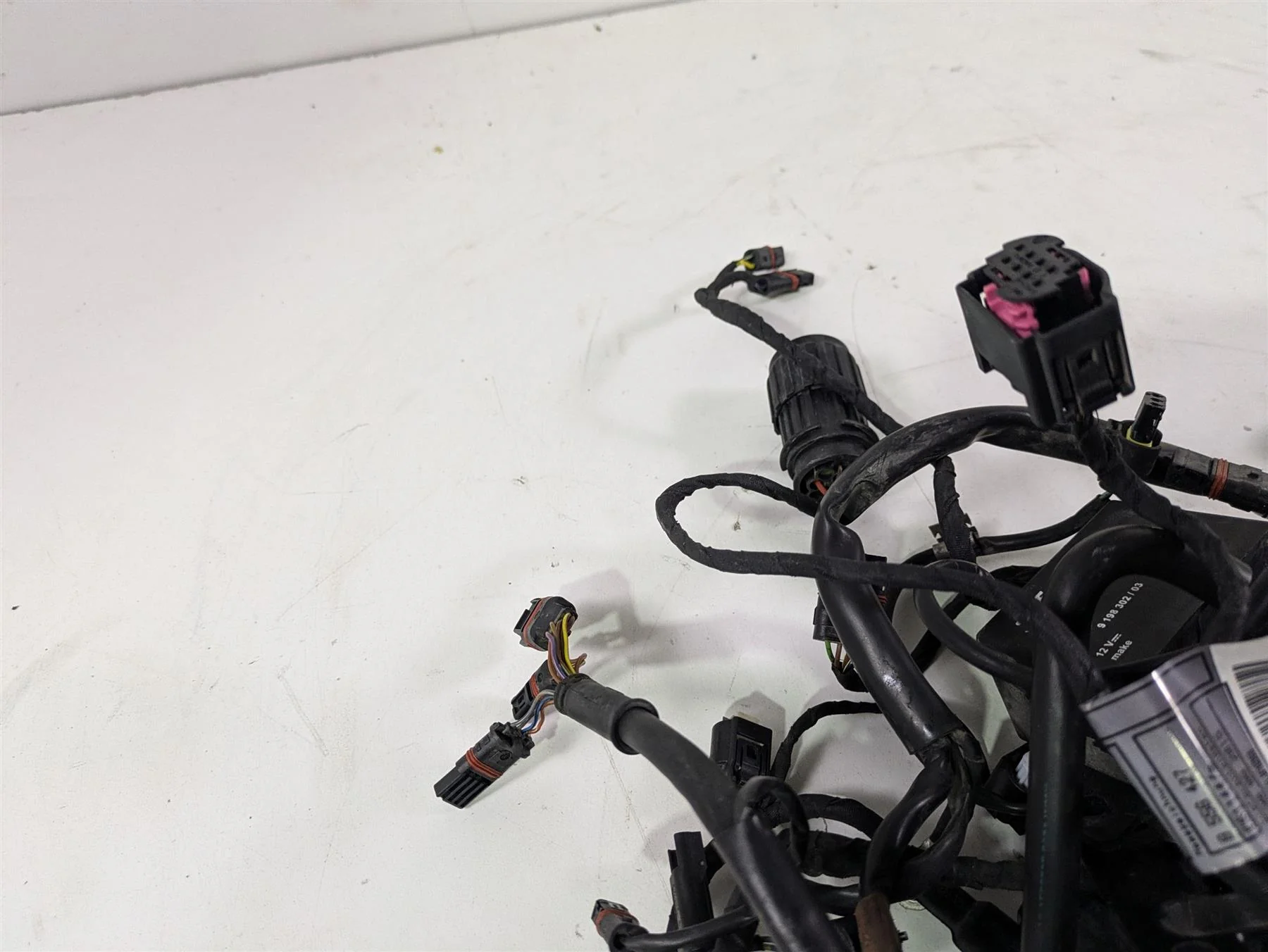 2016 BMW F800R K73 Wiring Harness Loom & Engine Wiring -No ESA 61118556428 - Image 8