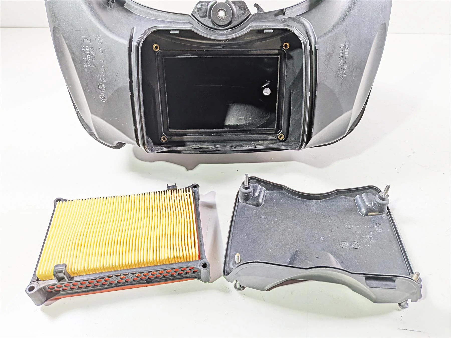 2016 BMW R1200 GS K50 Air Box Filter Cleaner Breather Set - Read 13717726792 - Image 3