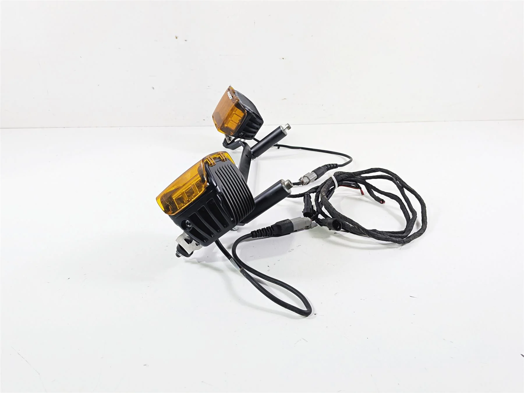 2016 BMW R1200 GS K50 Fog Lights + Rigid Amber Covers - Read ?32183 - Image 5