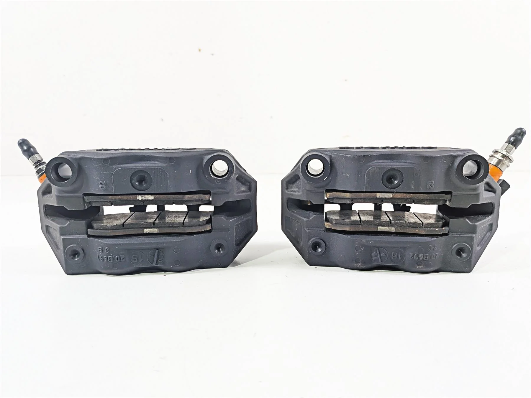2016 BMW R1200 GS K50 Front Brake Caliper Set 100mm 34118556205 34118556206 - Image 5