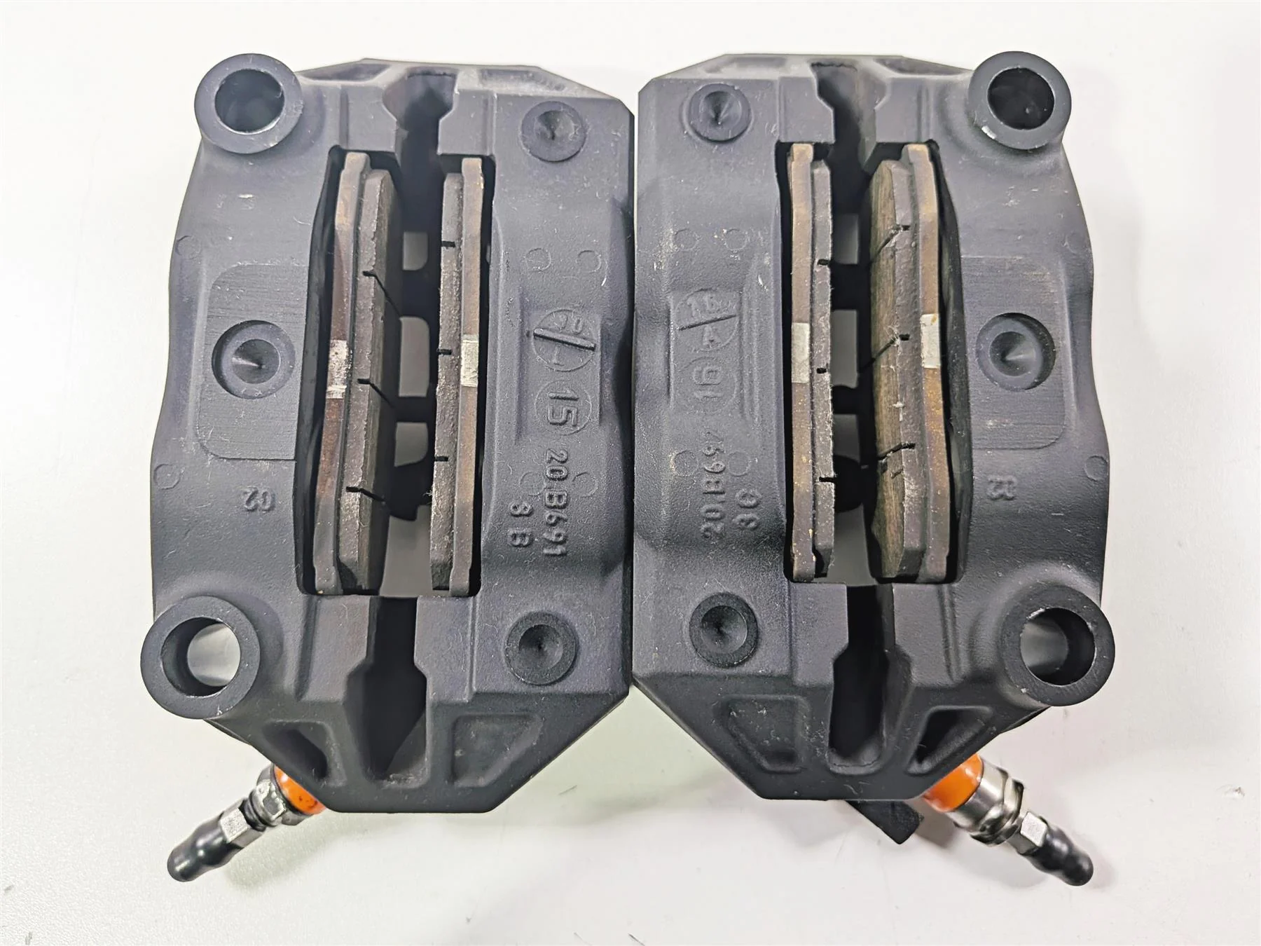 2016 BMW R1200 GS K50 Front Brake Caliper Set 100mm 34118556205 34118556206 - Image 6