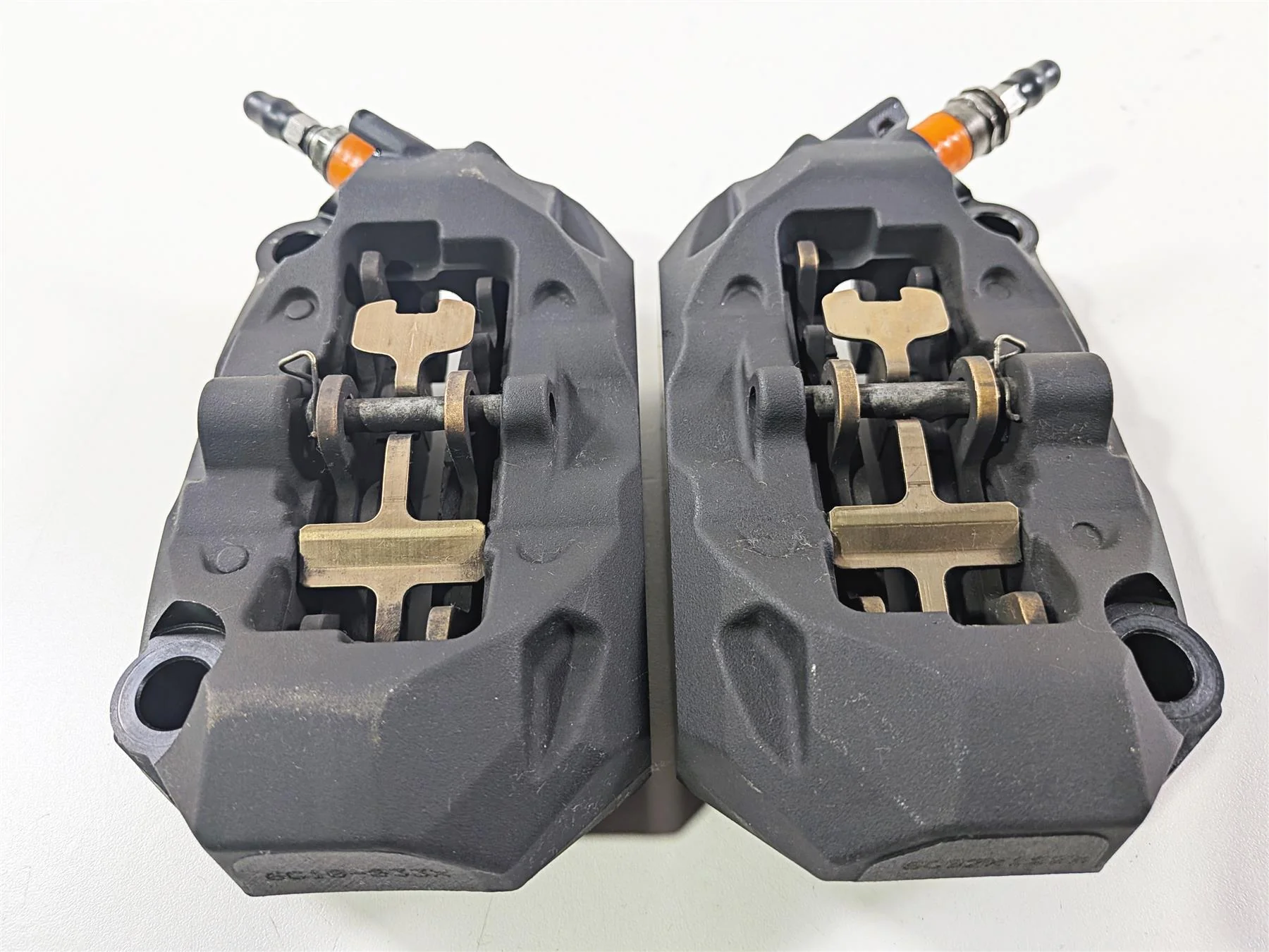 2016 BMW R1200 GS K50 Front Brake Caliper Set 100mm 34118556205 34118556206 - Image 9