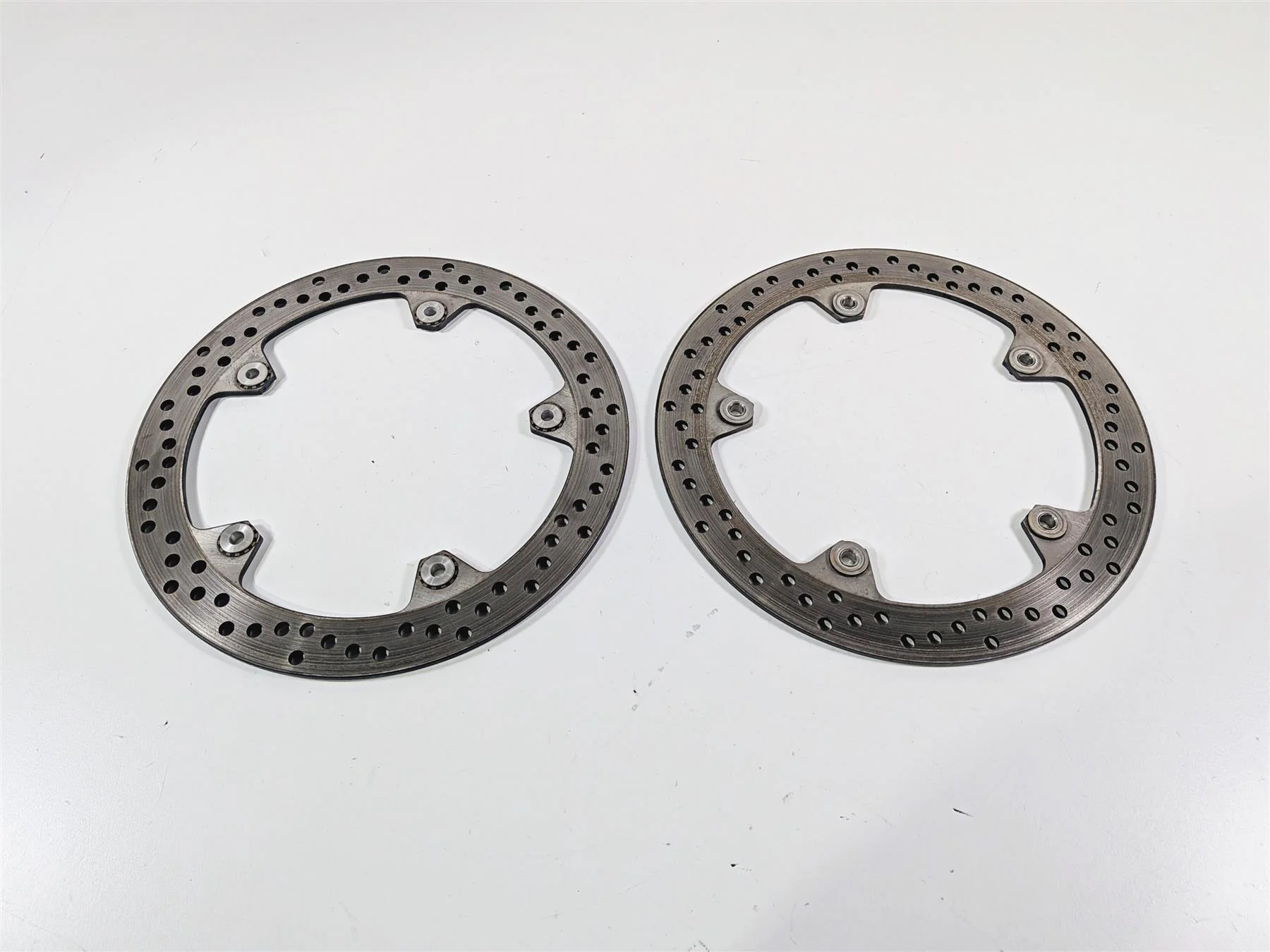 2016 BMW R1200 GS K50 Front Brake Disc Rotor Set 305Mm 34118526566 - Image 5