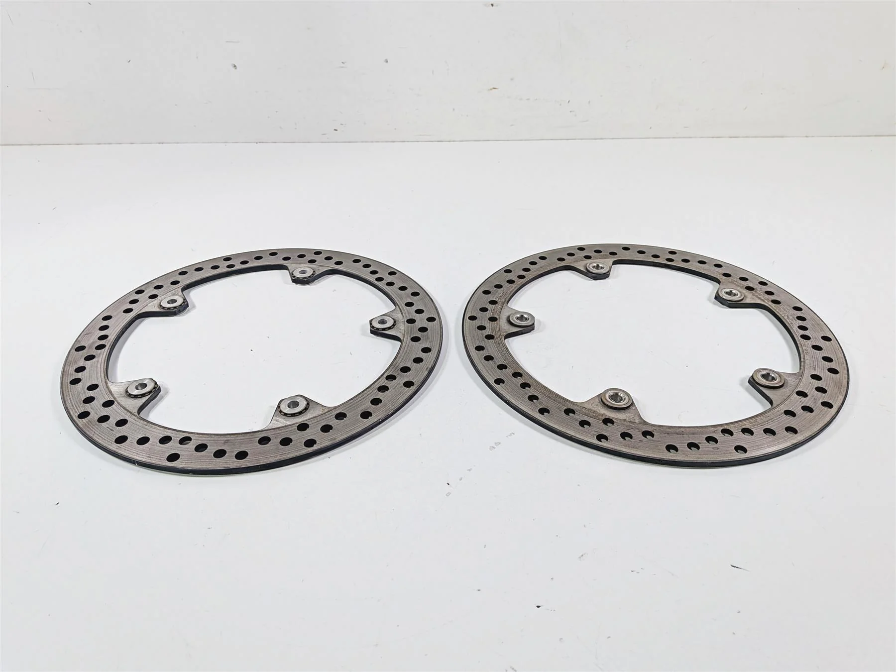 2016 BMW R1200 GS K50 Front Brake Disc Rotor Set 305Mm 34118526566 - Image 6
