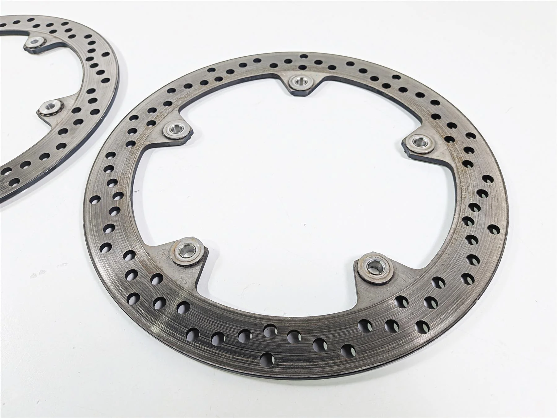 2016 BMW R1200 GS K50 Front Brake Disc Rotor Set 305Mm 34118526566 - Image 8