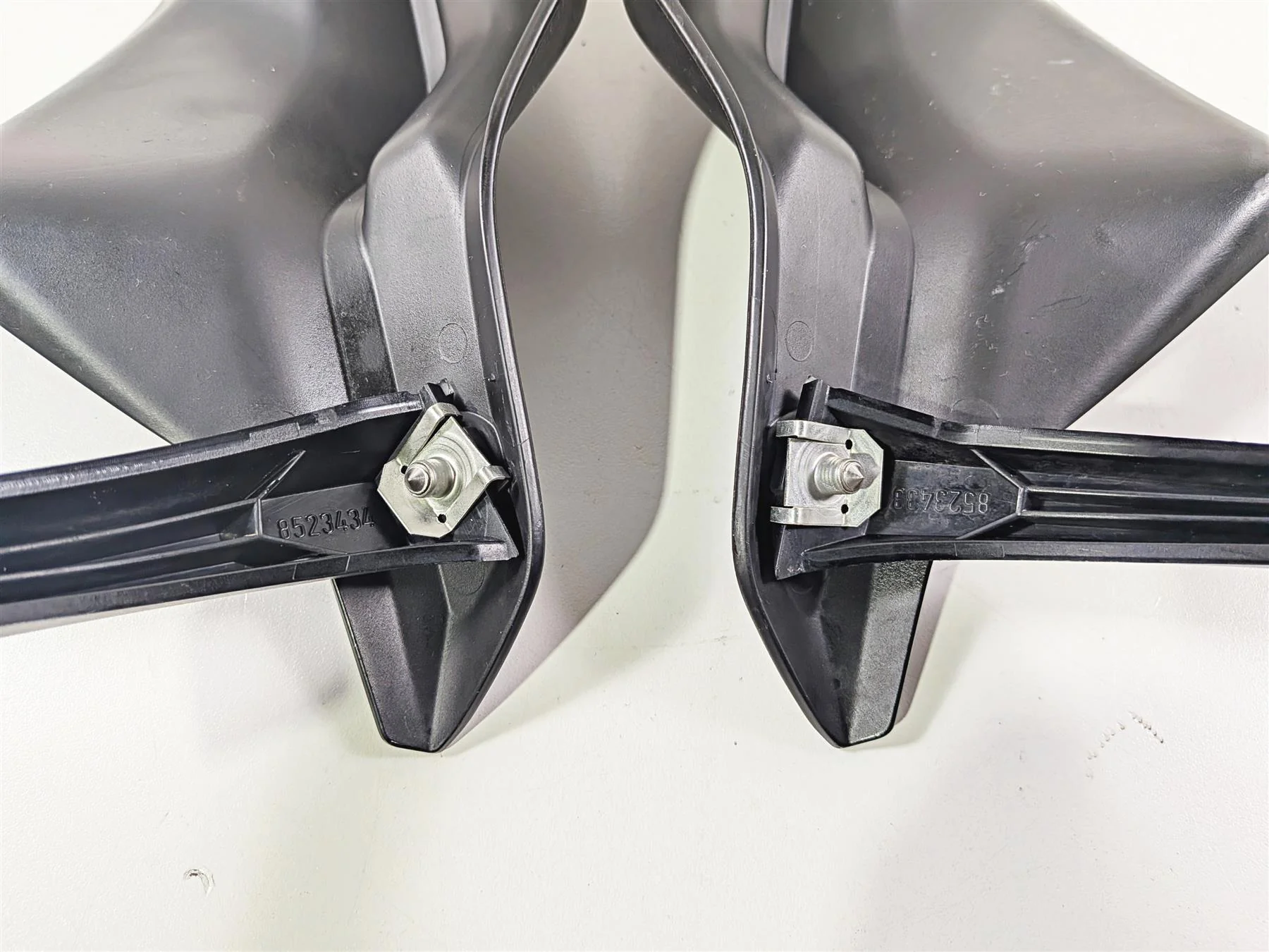 2016 BMW R1200 GS K50 Handlebar Hand Guard & Mounts Set 46638523431 46638523432 - Image 10