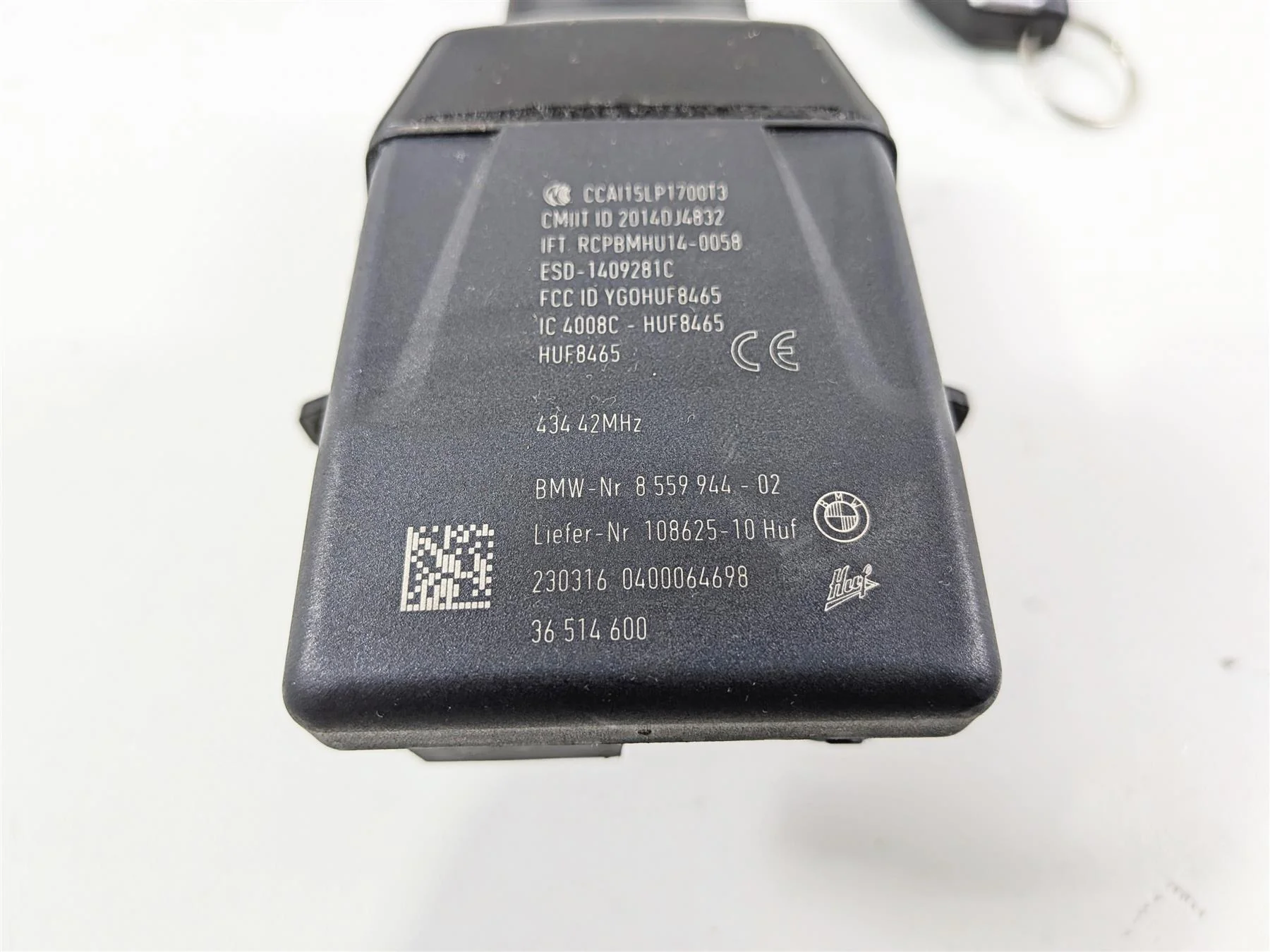 2016 BMW R1200 GS K50 Handsfree Cdi Ignition Switch Key Lock Set 136188559224 - Image 5