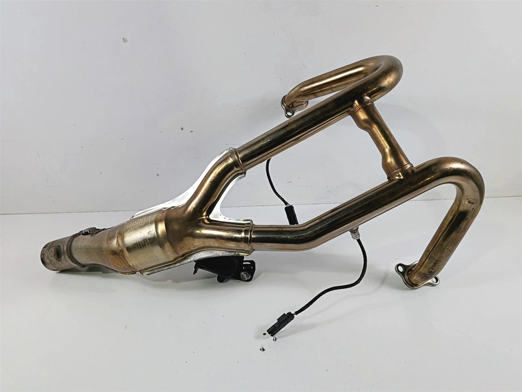 2016 BMW R1200 GS K50 Lafranconi Exhaust Header Manifold & Servo 18518530579 - Image 5