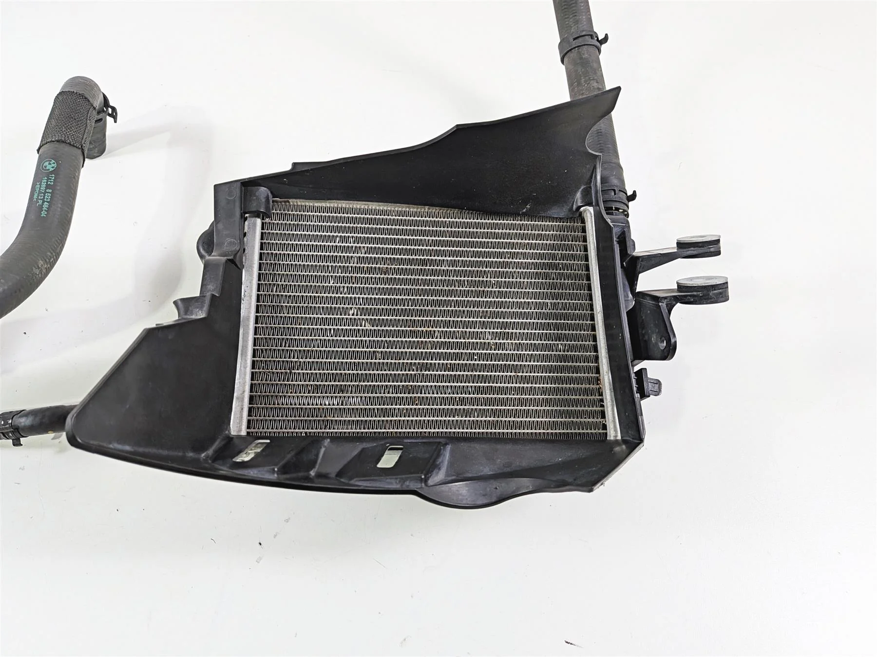 2016 BMW R1200 GS K50 Left Radiator + Thermostat & Cover 17118546408 - Image 6