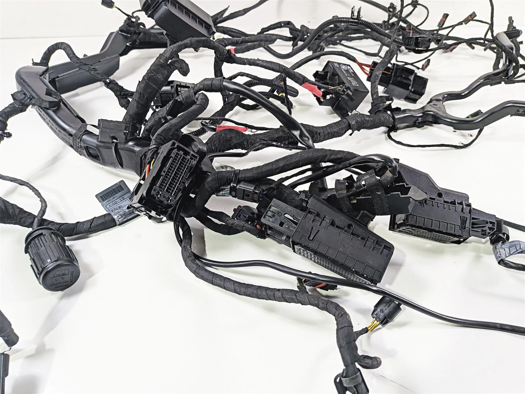 2016 BMW R1200 GS K50 Main & Engine Wiring Harness Esa 61118562116 - Image 2