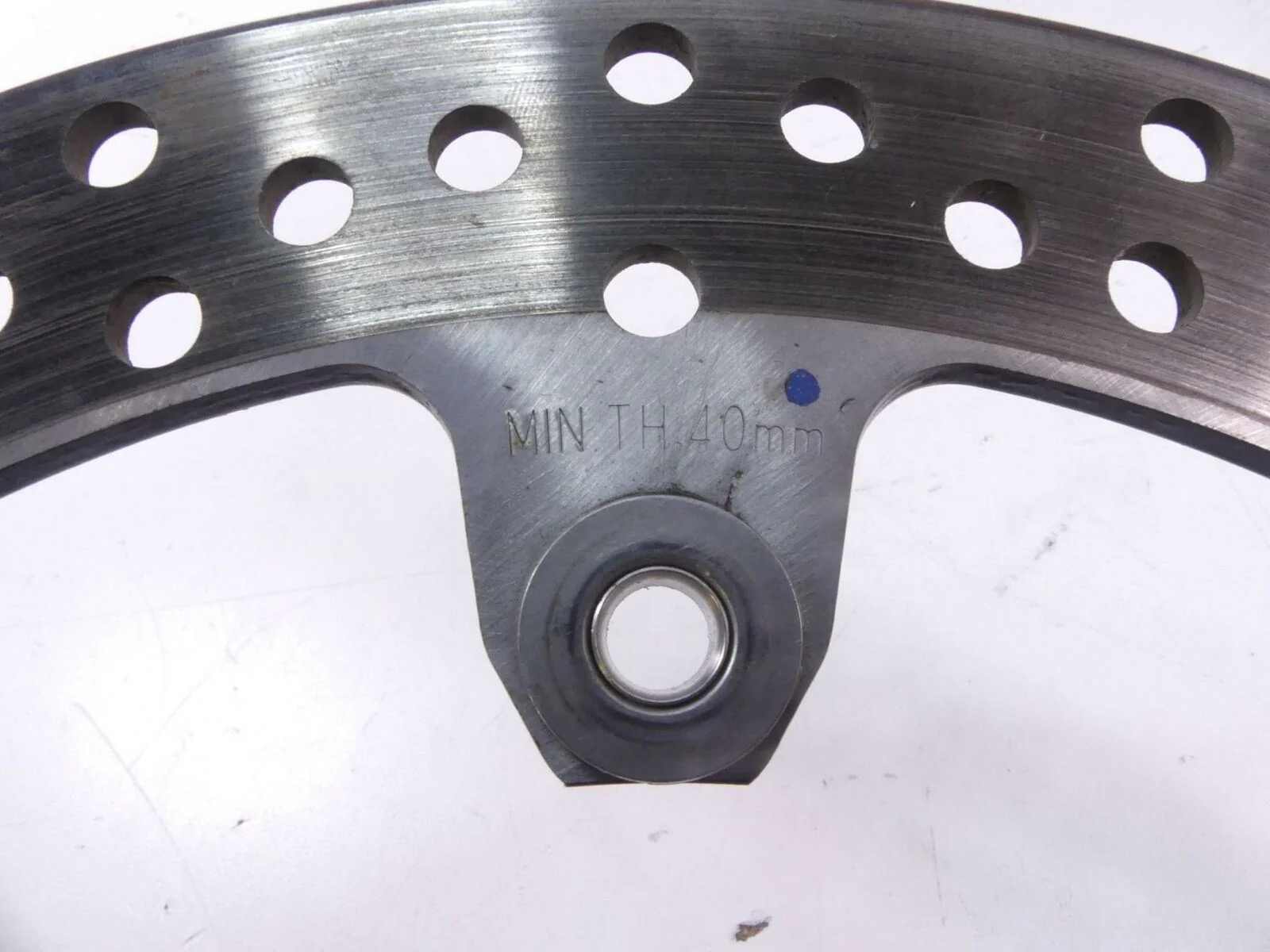 2016 BMW R1200 RT RTW K52 Front Brembo Brake Rotor Disc Set 34118526575 - Image 4