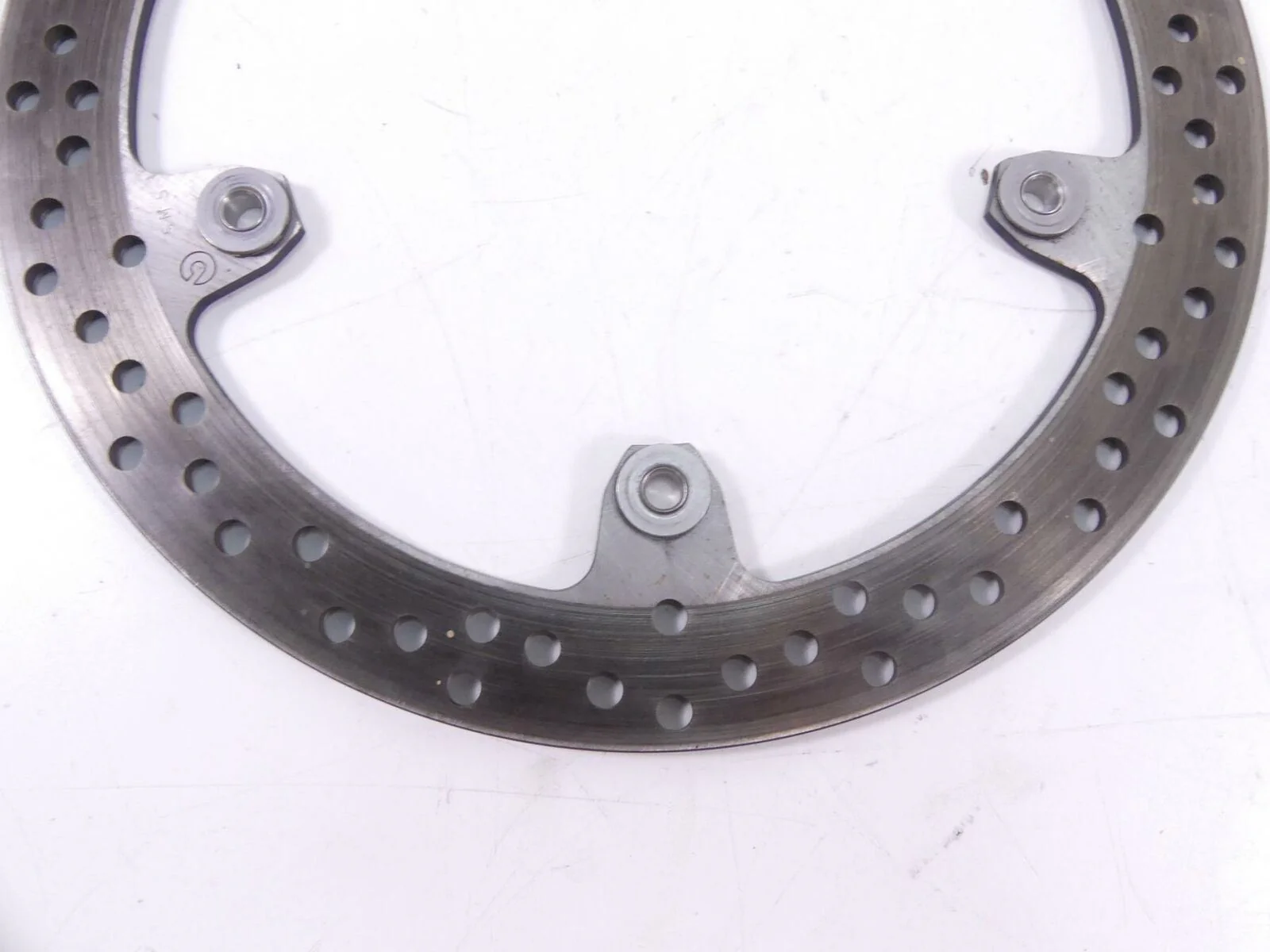 2016 BMW R1200 RT RTW K52 Front Brembo Brake Rotor Disc Set 34118526575 - Image 8