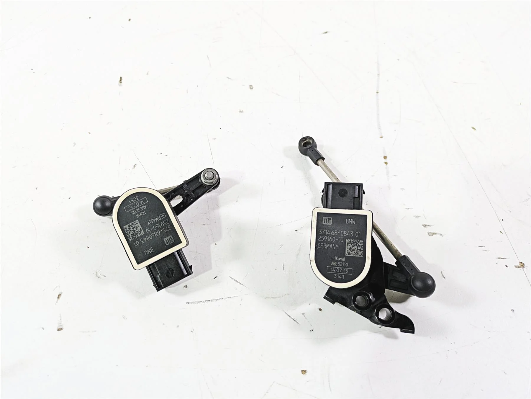 2016  BMW R1200GS GSW K50 Front Rear Leveling Sensor Set 37146870000 - Image 12