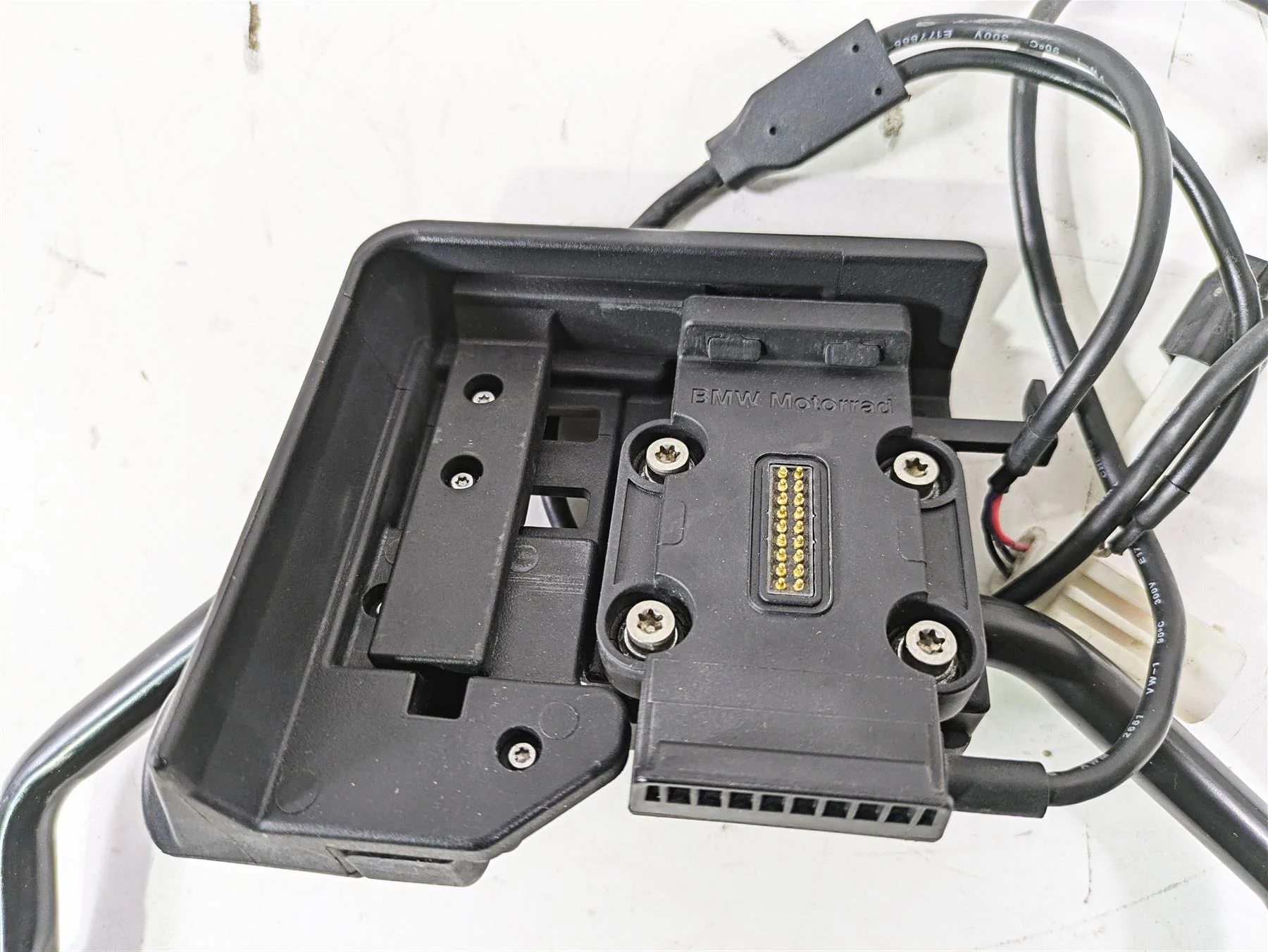2016 BMW R1200GS GSW K50 Gps Preparation Navigation Mount Holder 77528536045 - Image 6